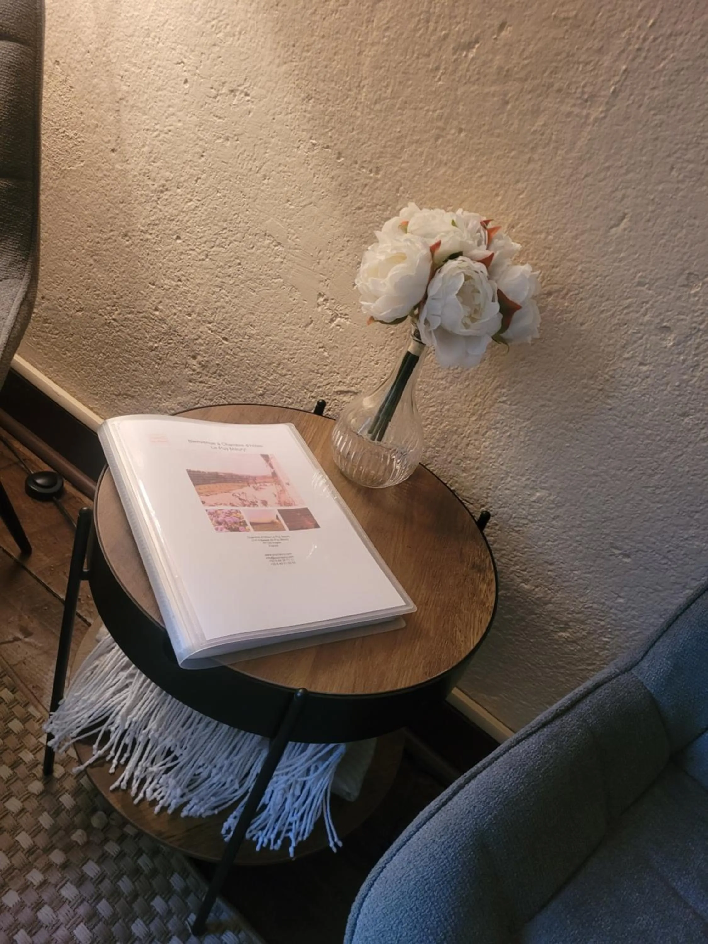 Seating area in Chambre d'hôtes Le Puy Maury