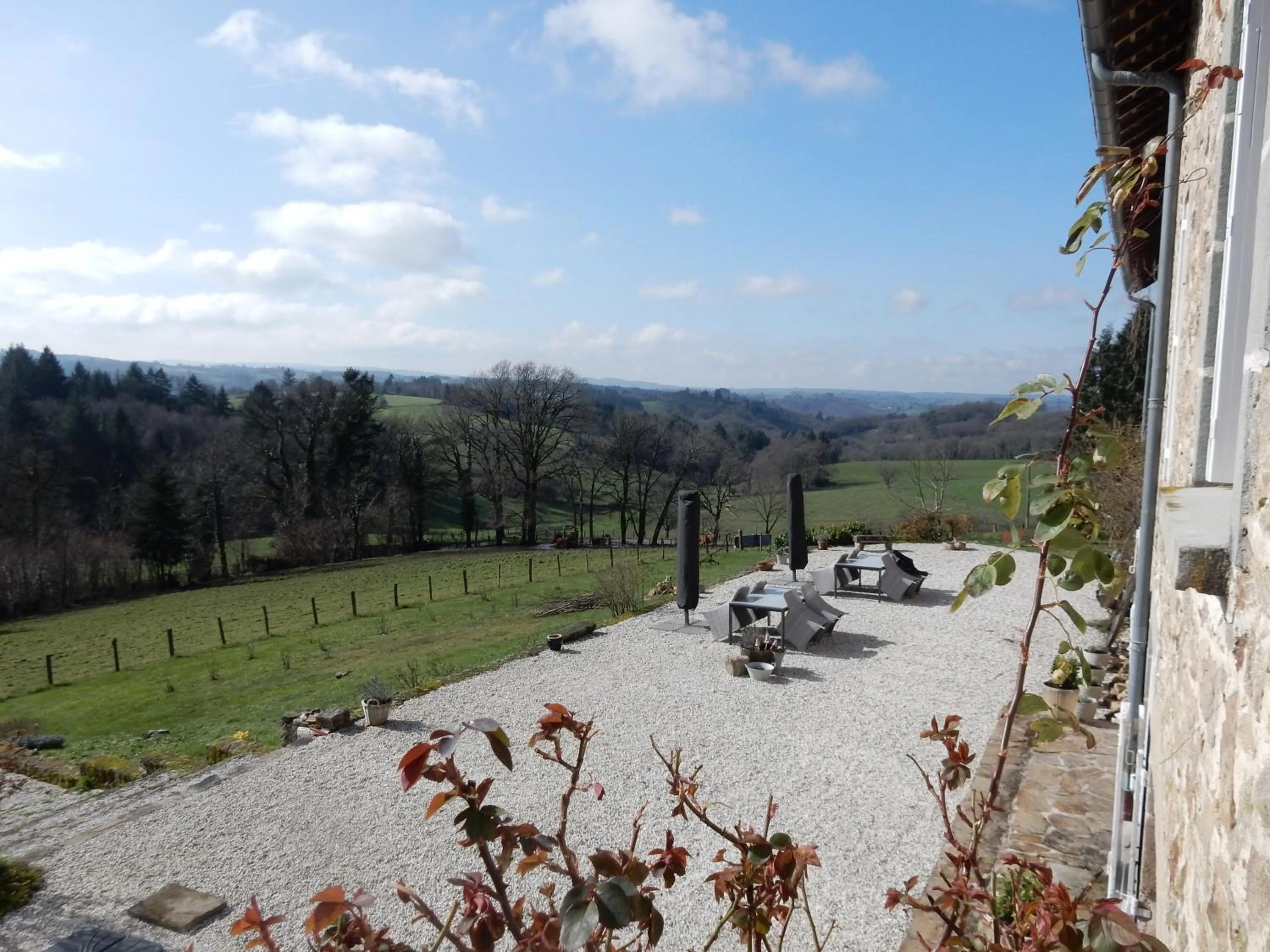 Winter in Chambre d'hôtes Le Puy Maury