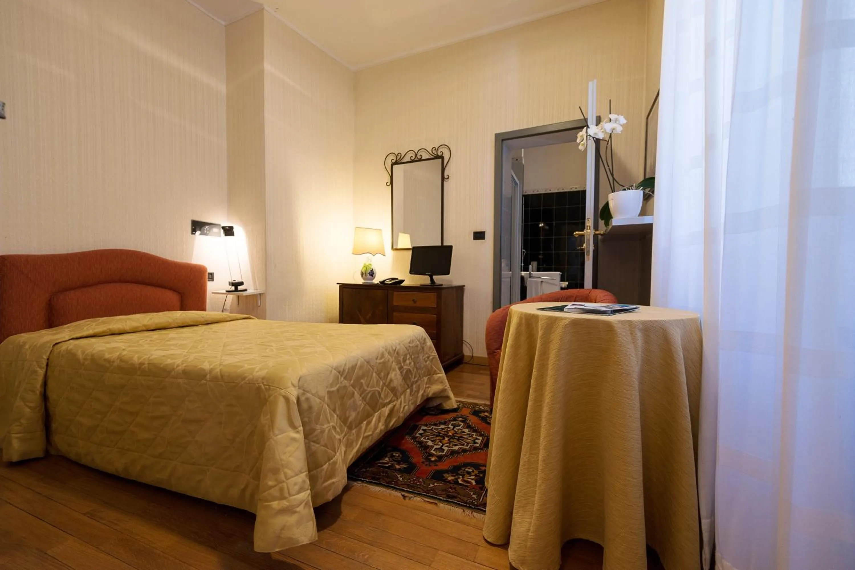 Bed in Palazzo Loup Hotel
