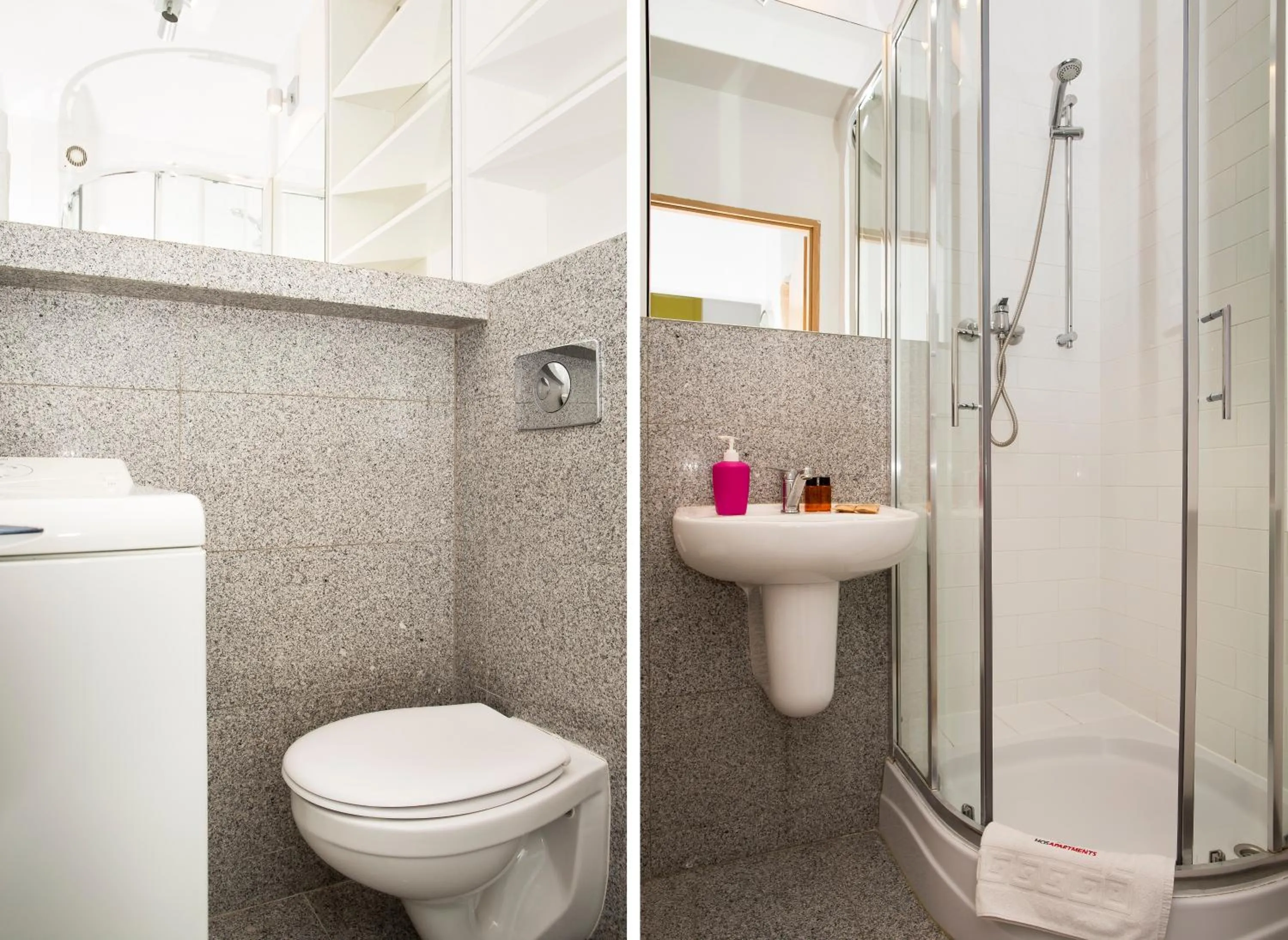 Shower in Hosapartments City Center