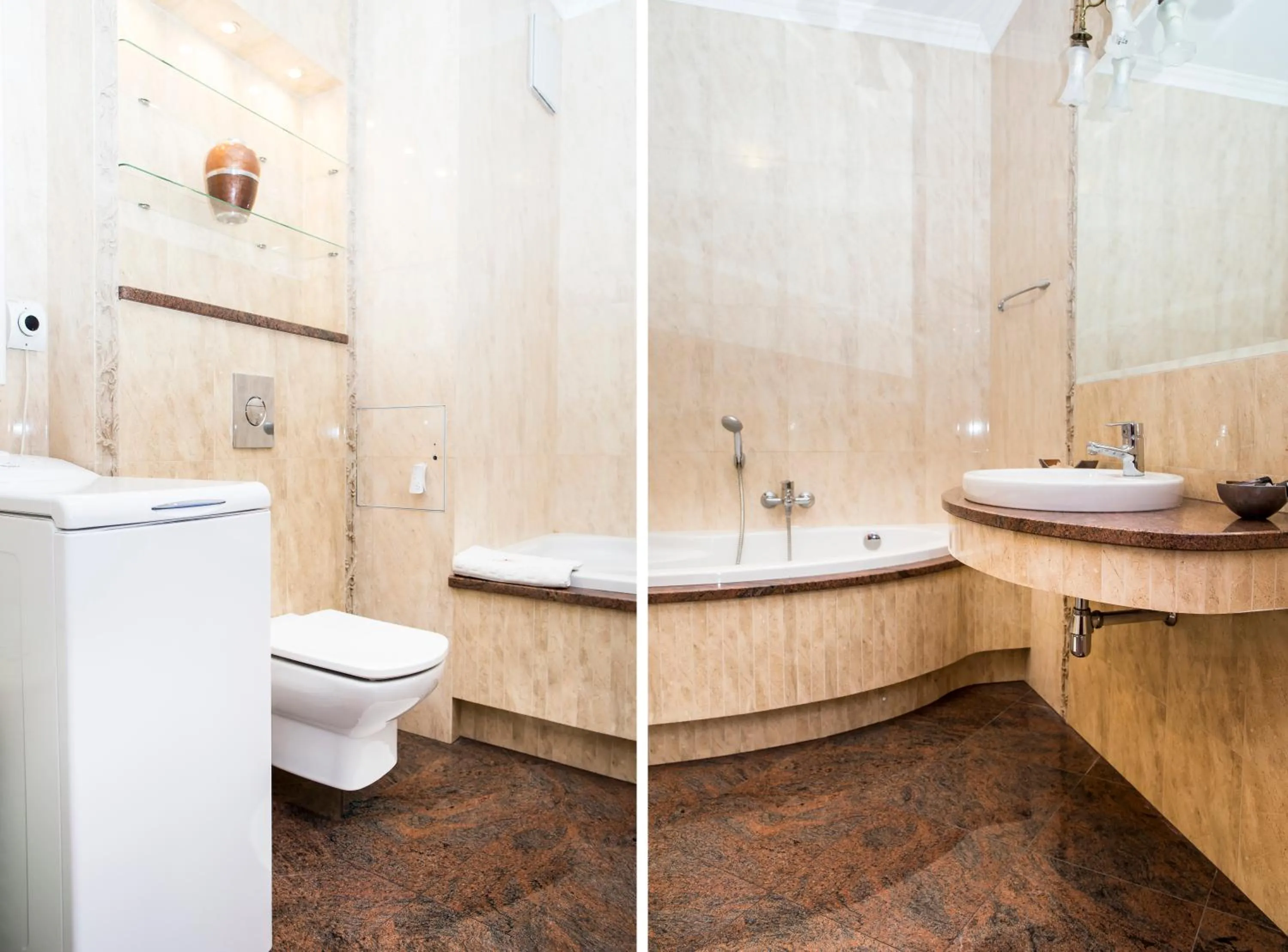 Toilet in Hosapartments City Center