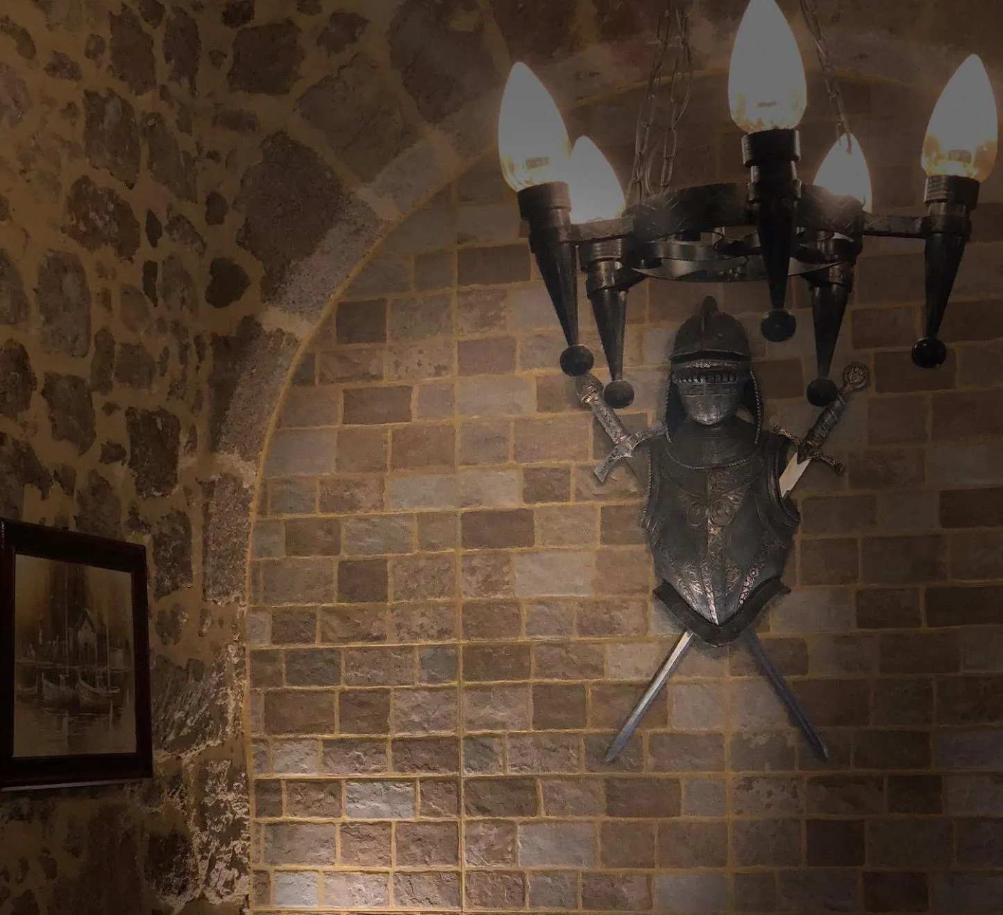 Decorative detail in D'Argento Boutique Rooms