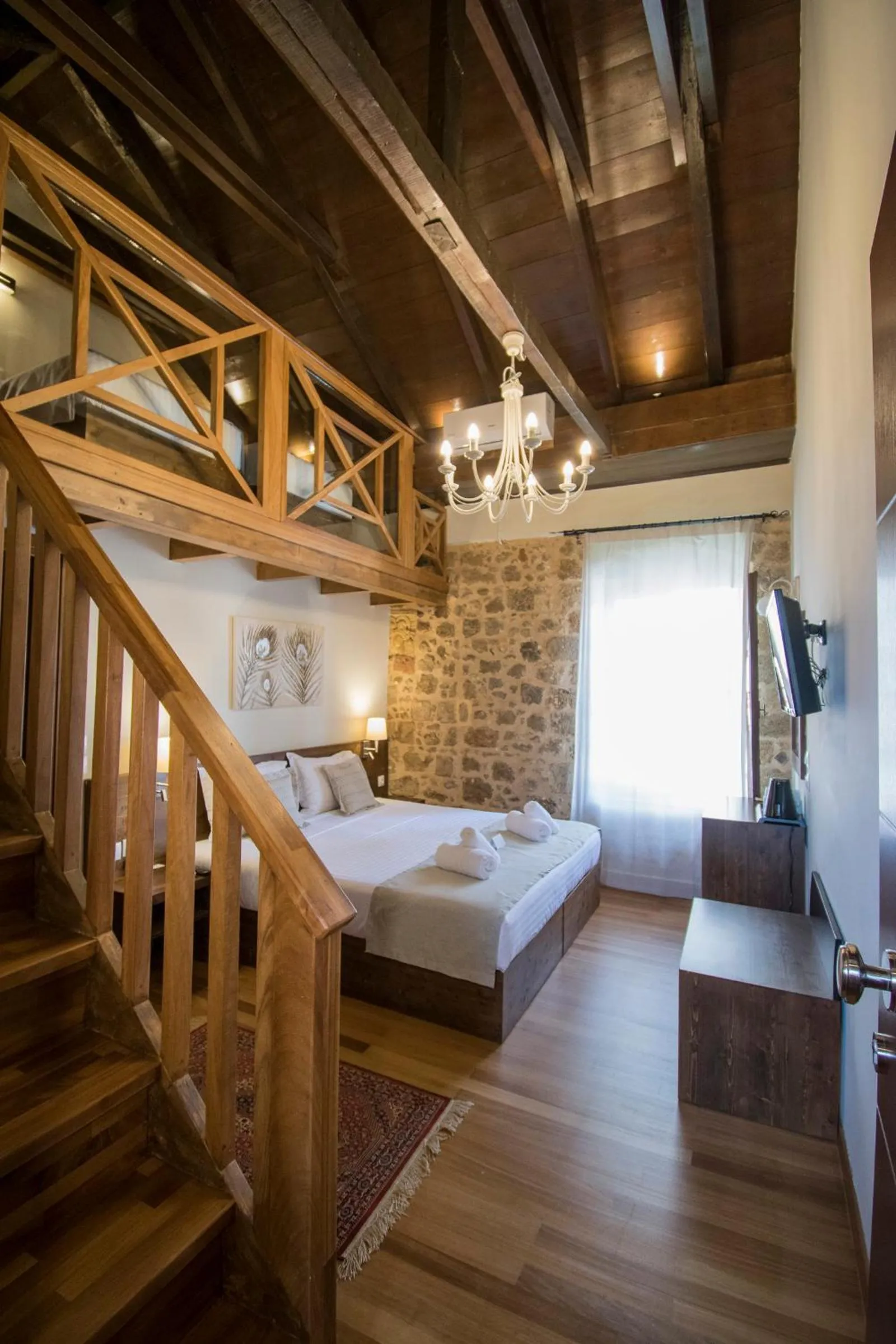 Bed in D'Argento Boutique Rooms