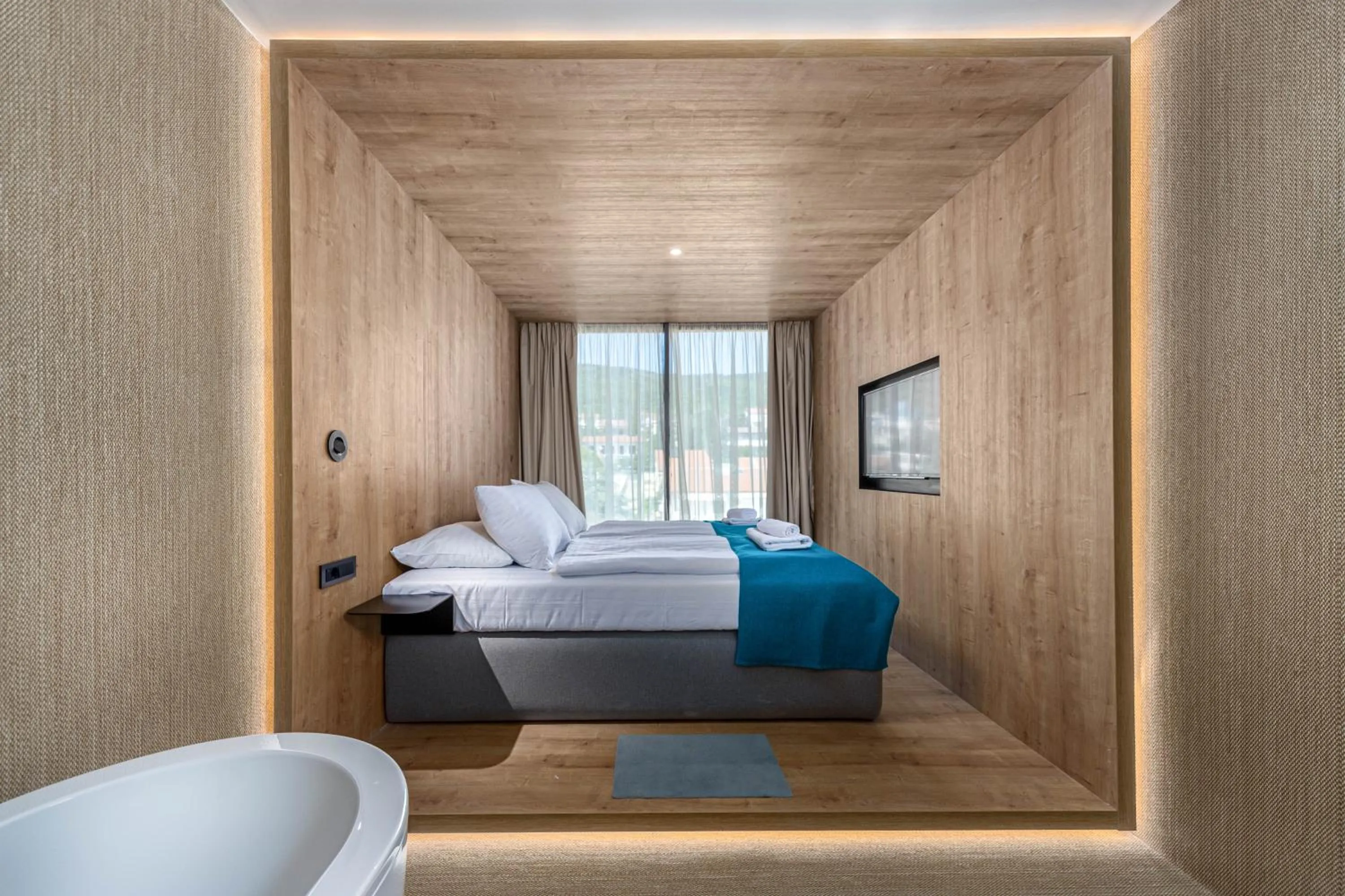 Bedroom, Bed in Hotel Katarina