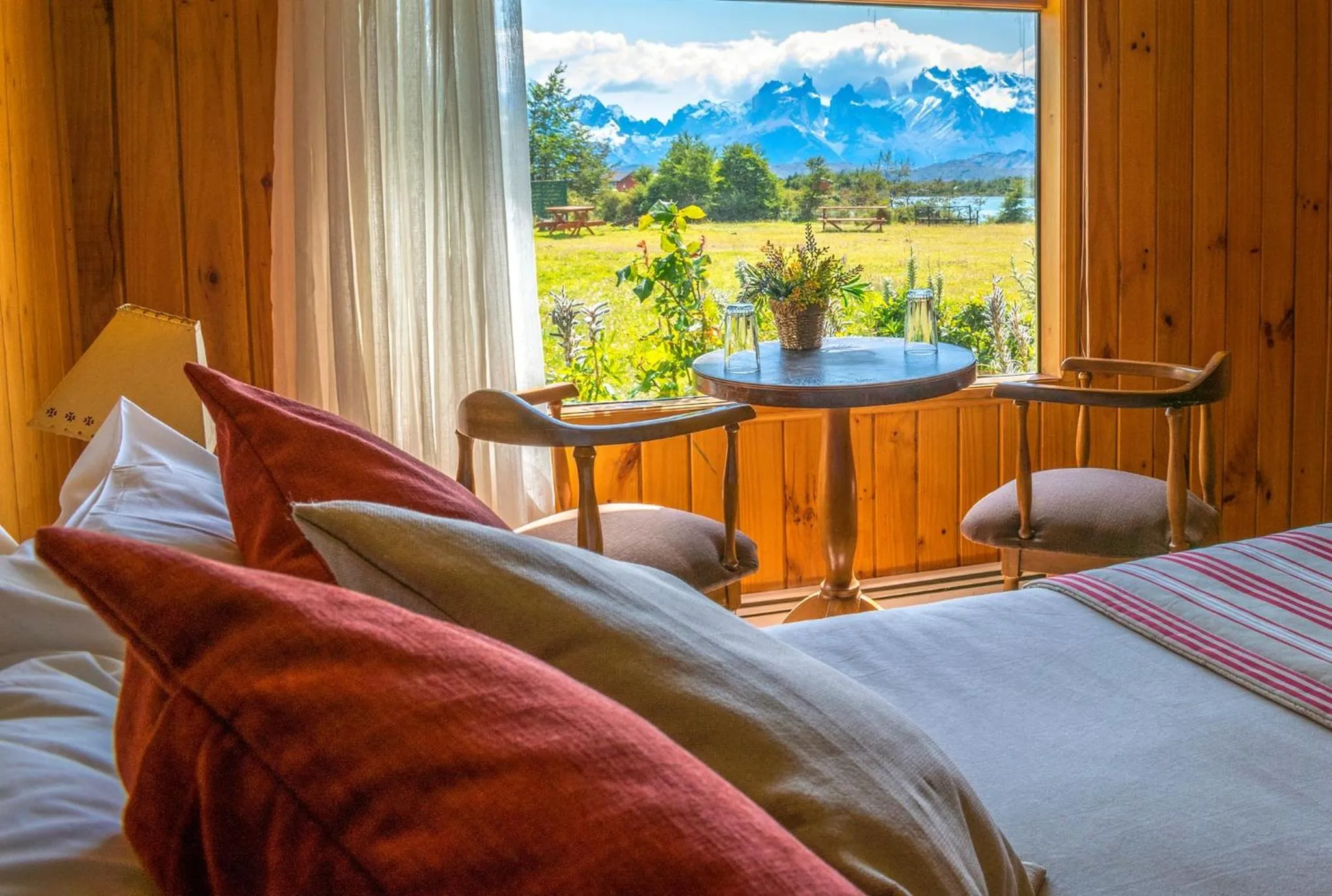 Bed in Hotel del Paine