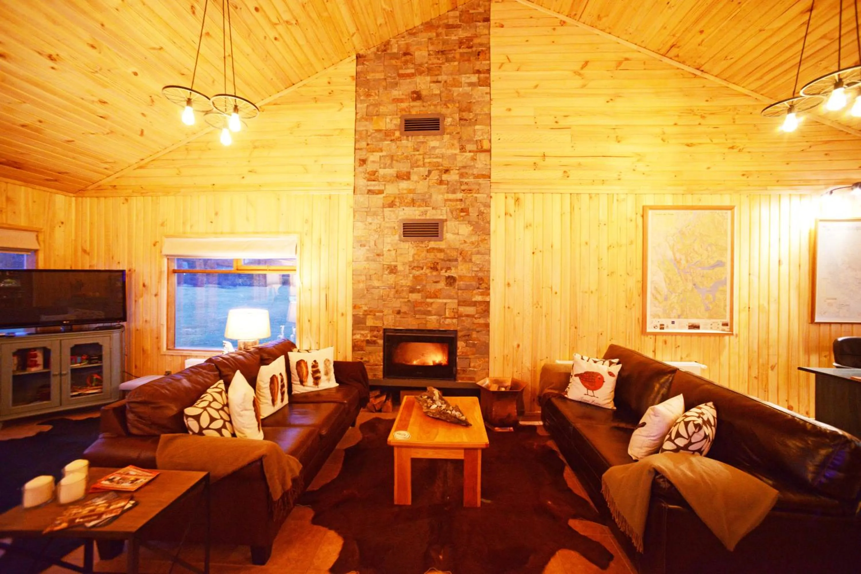 Communal lounge/ TV room in Hotel del Paine