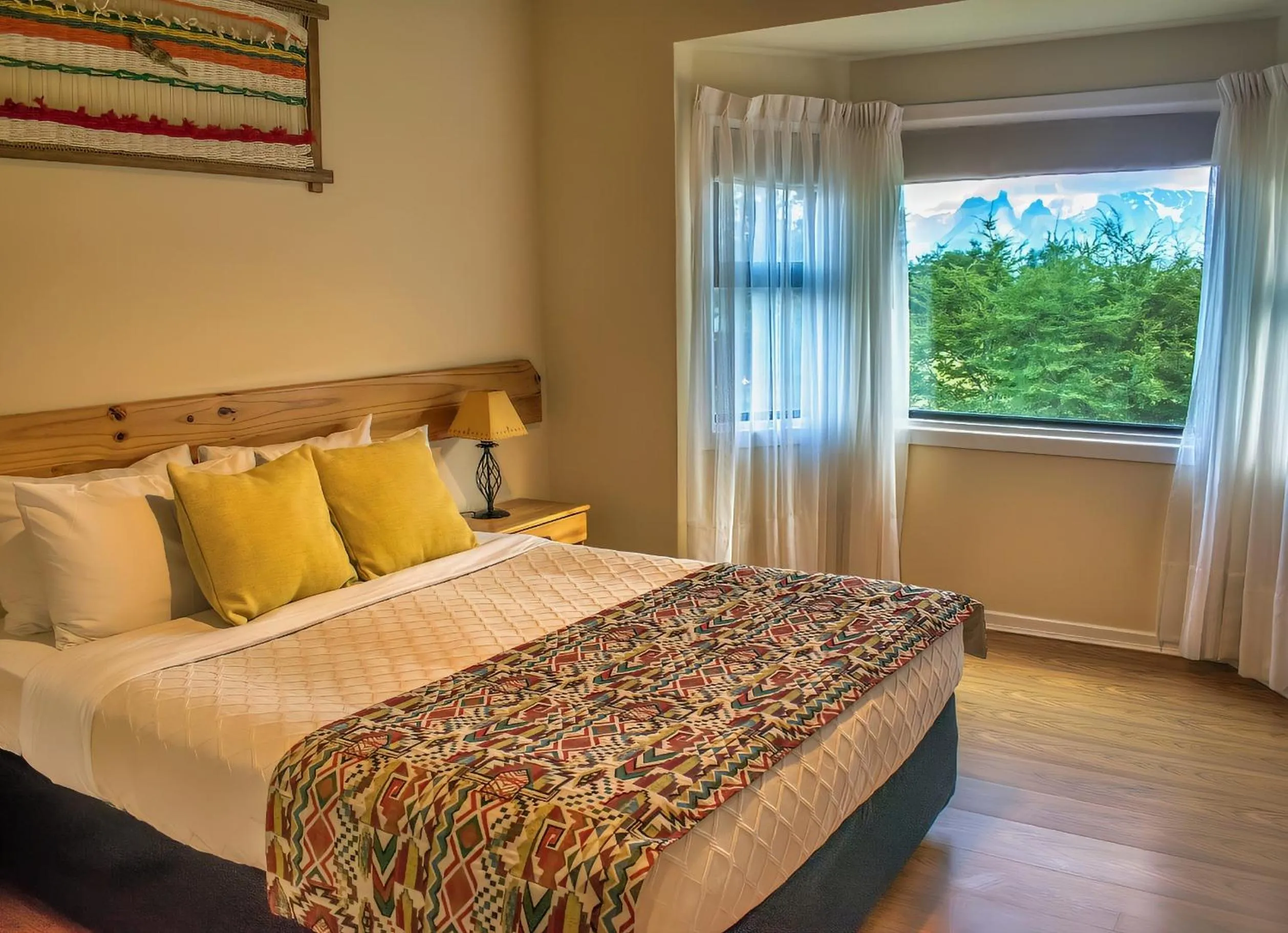 Bed in Hotel del Paine