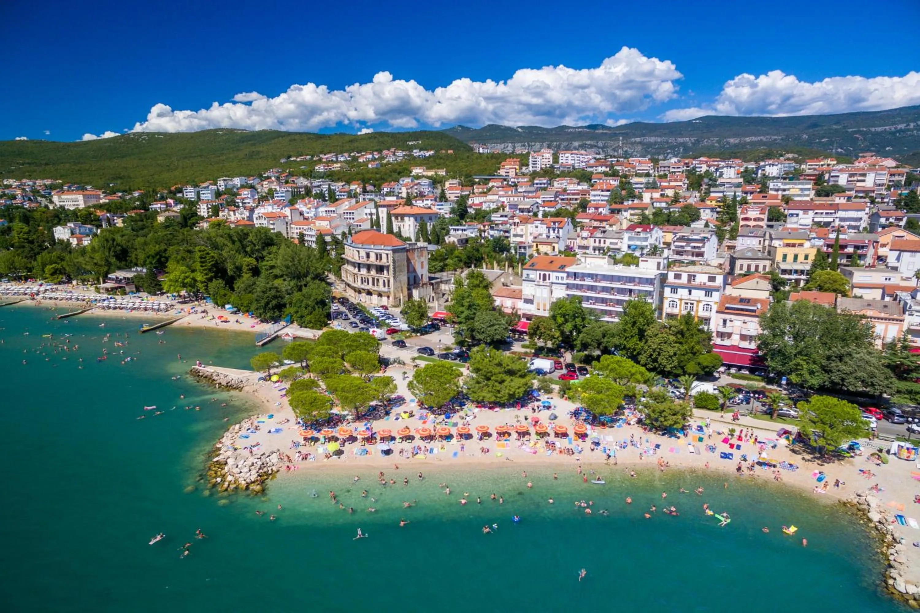 Bird's eye view in Hotel Zagreb
