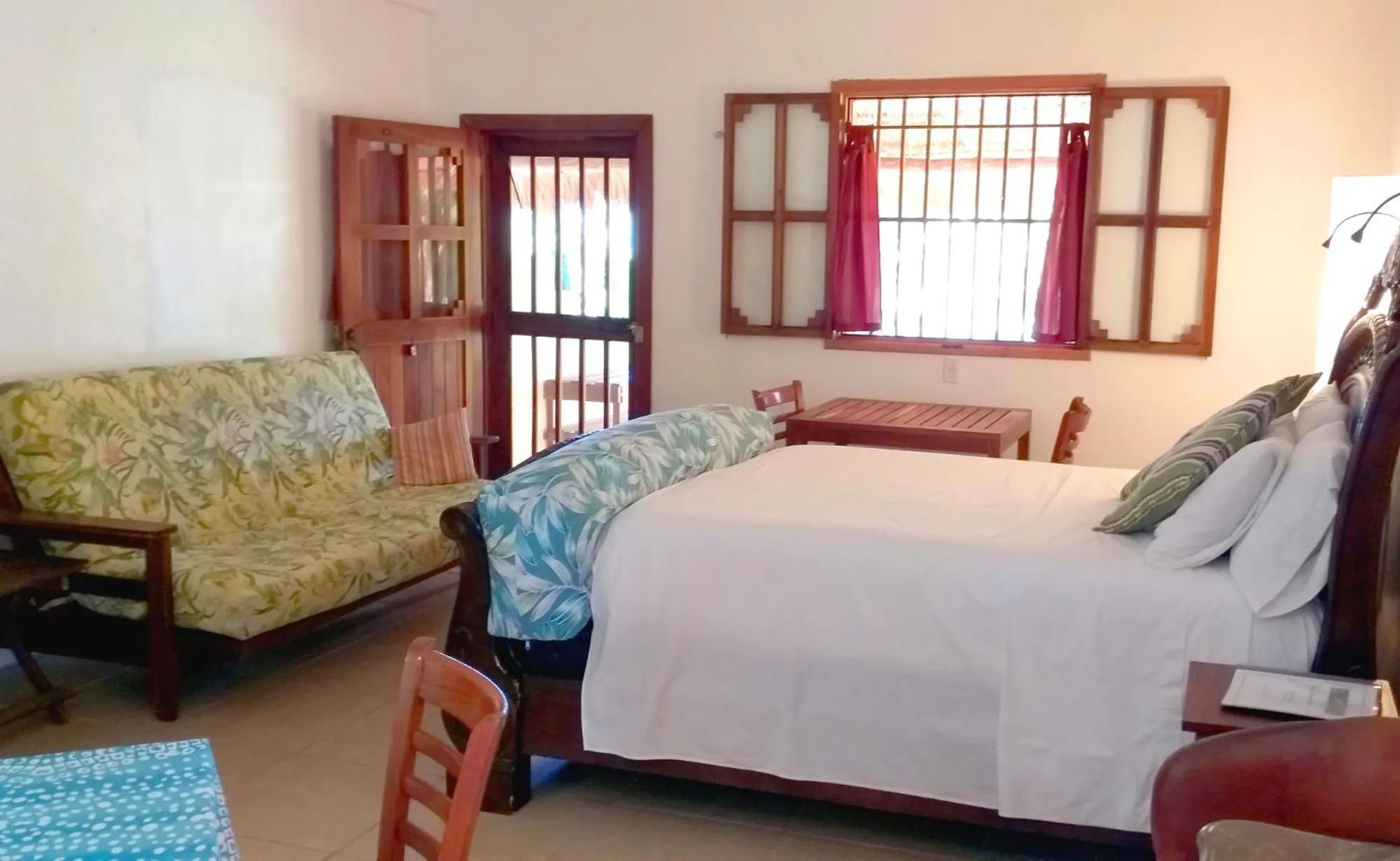 Bed in Mayan Beach Garden