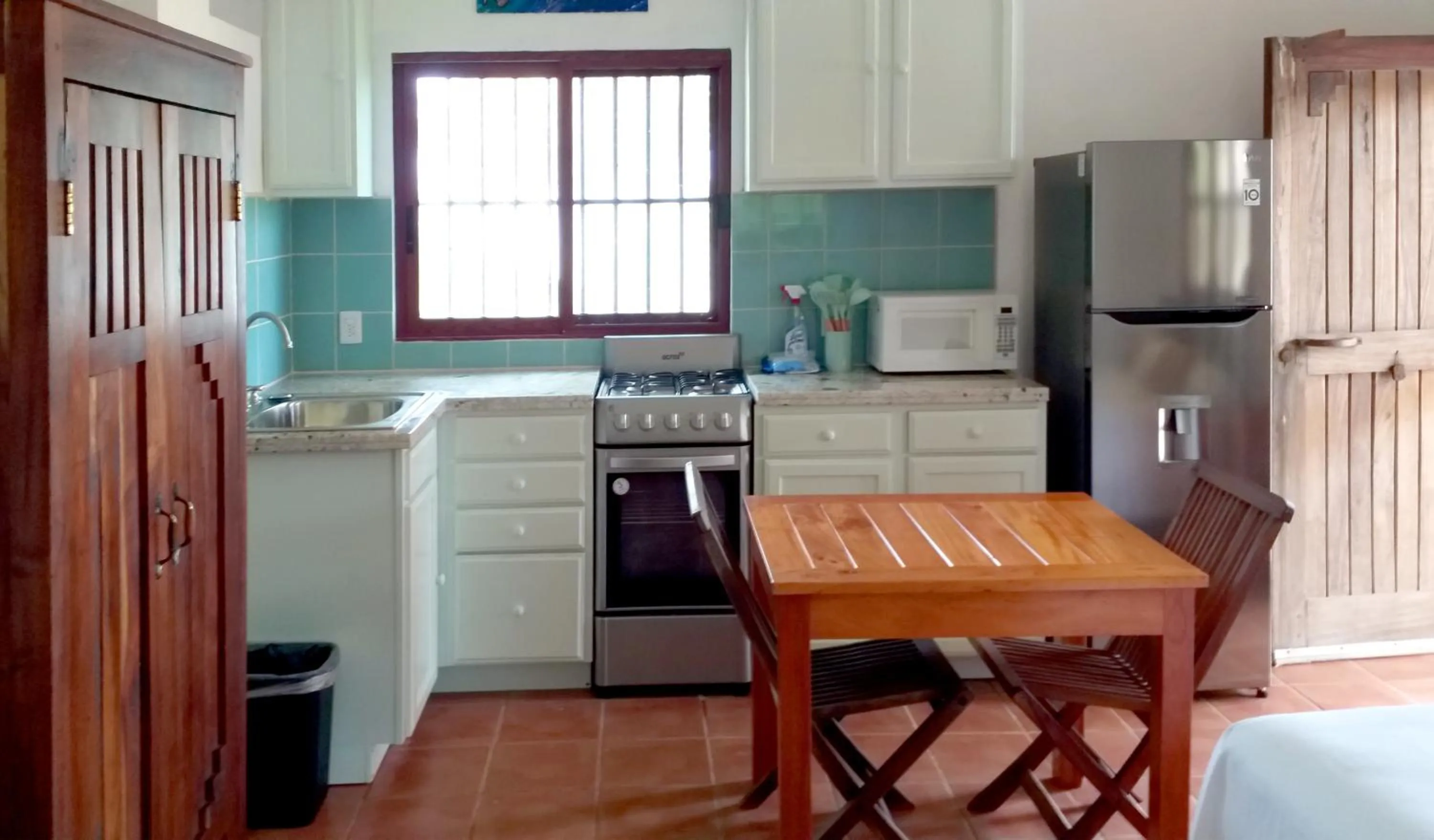Kitchen or kitchenette in Mayan Beach Garden