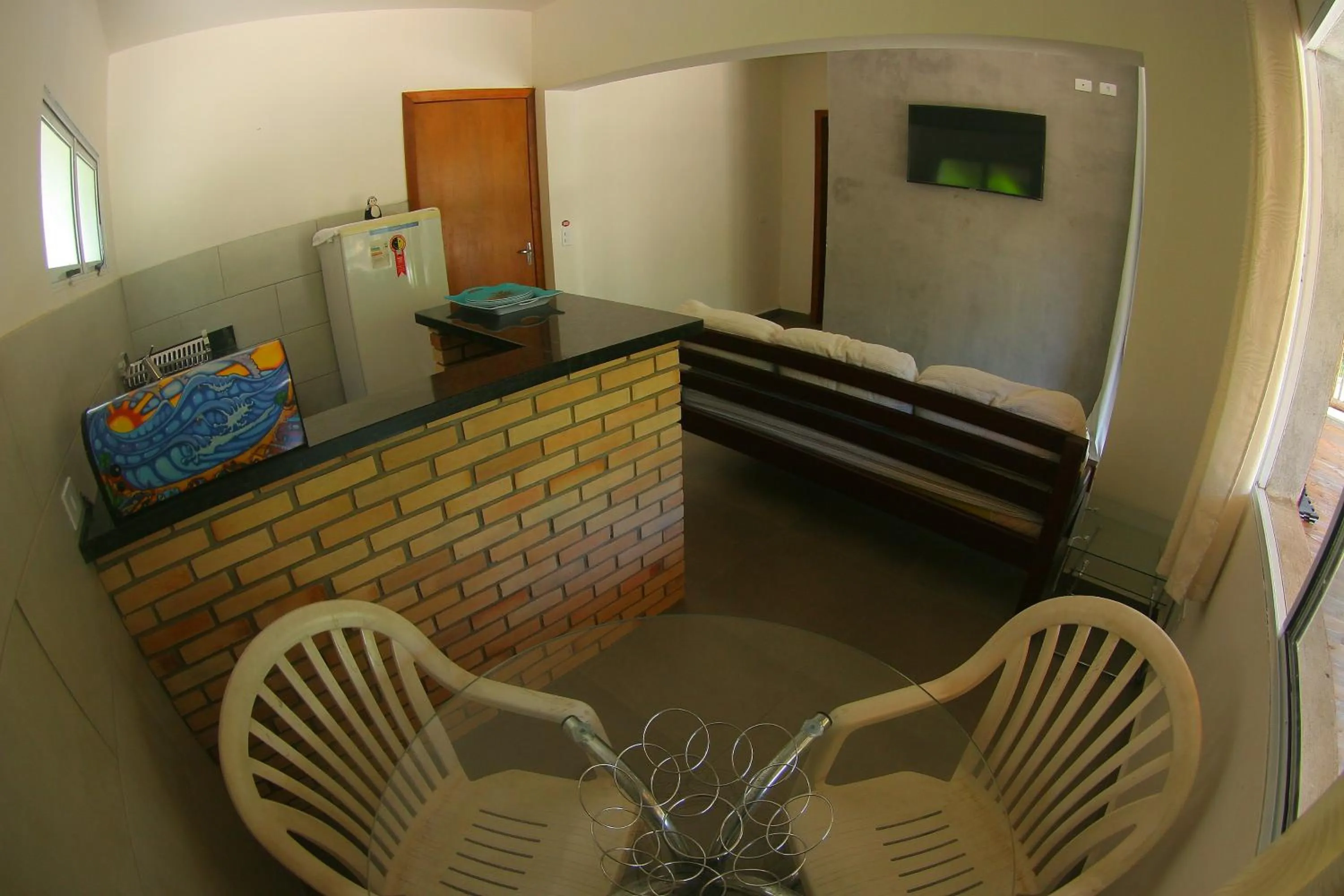 Dining area in Pousada Tubes Maresias