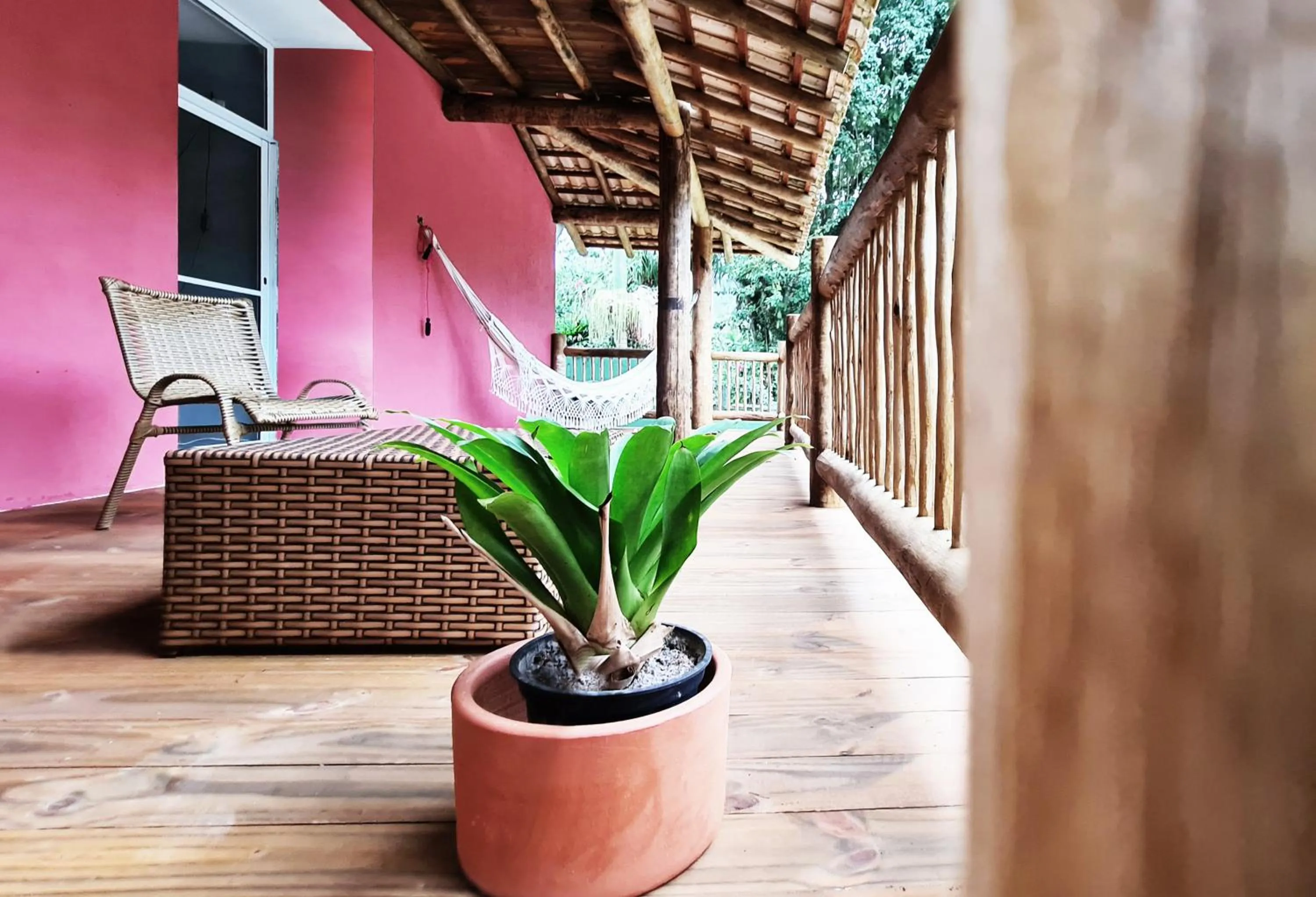 Decorative detail in Pousada Tubes Maresias