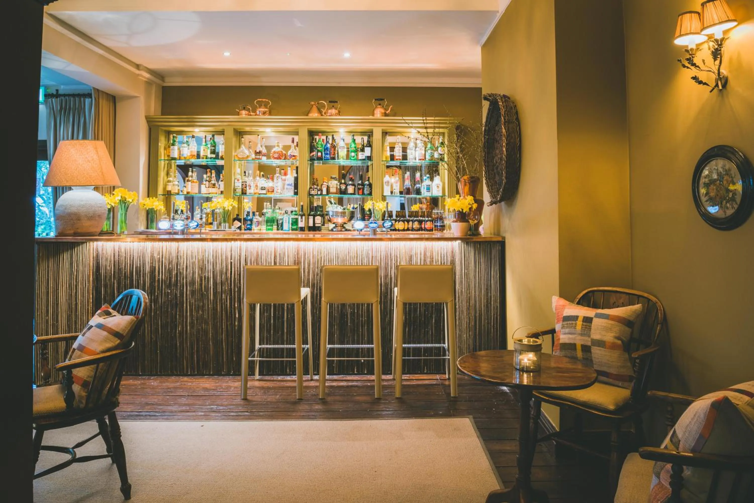 Day in The Coed-Y-Mwstwr Hotel