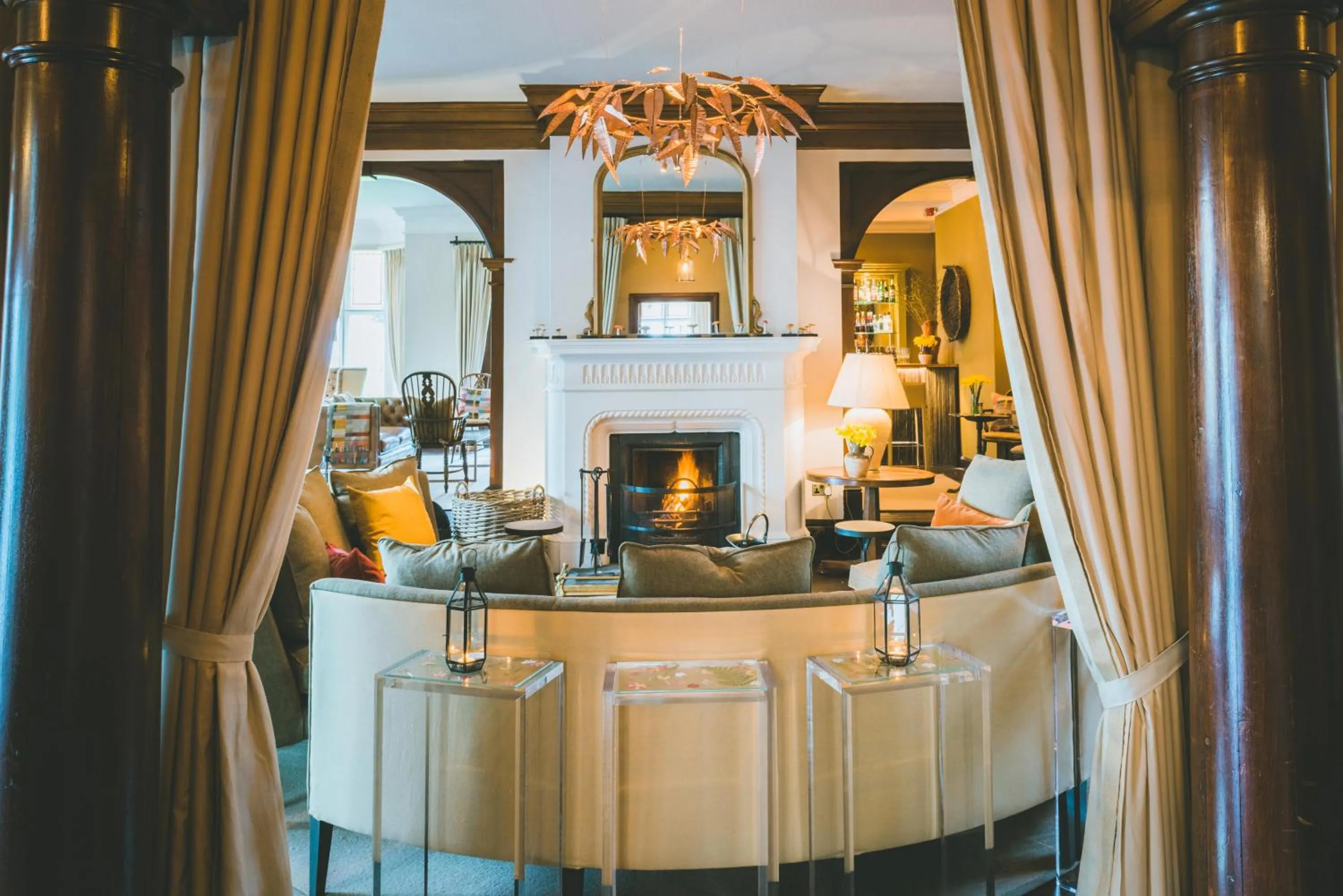 Day in The Coed-Y-Mwstwr Hotel