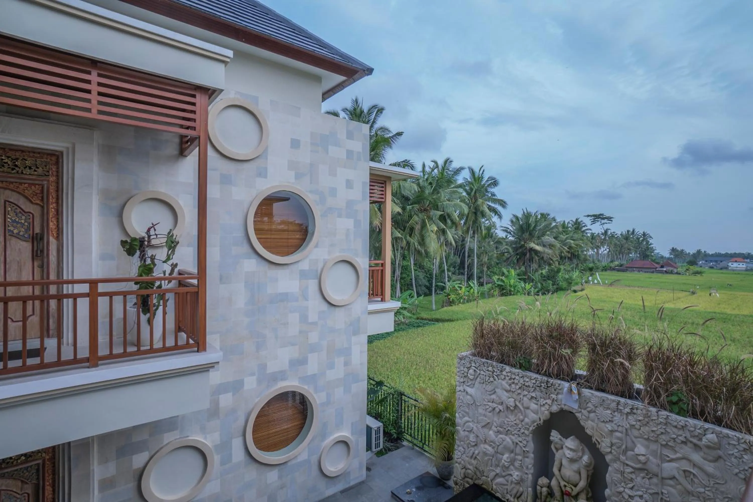 Garden view in Villa Kirani Ubud by Mahaputra-CHSE Certified