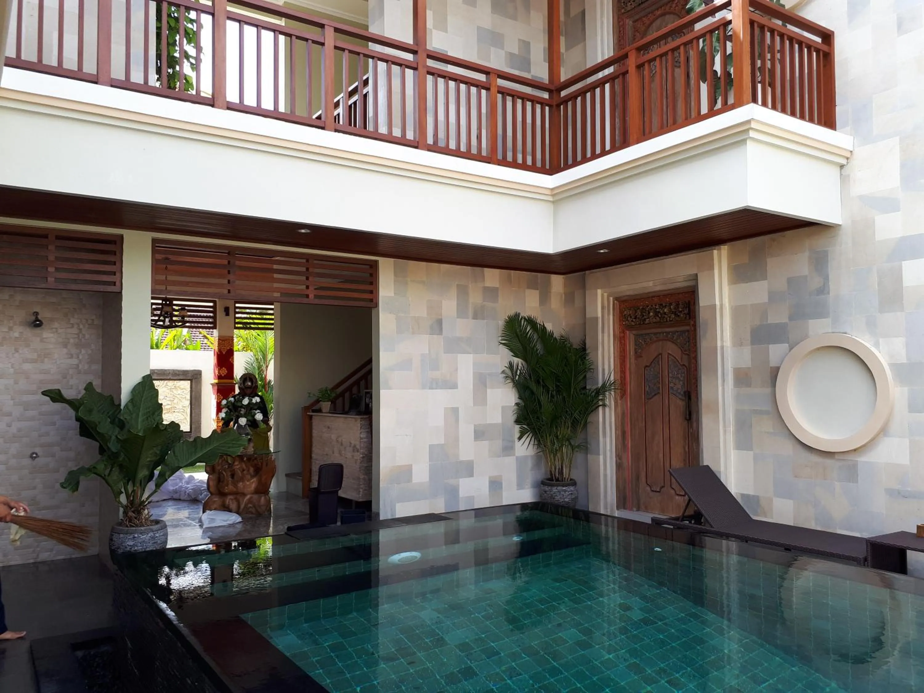 Swimming pool in Villa Kirani Ubud by Mahaputra-CHSE Certified