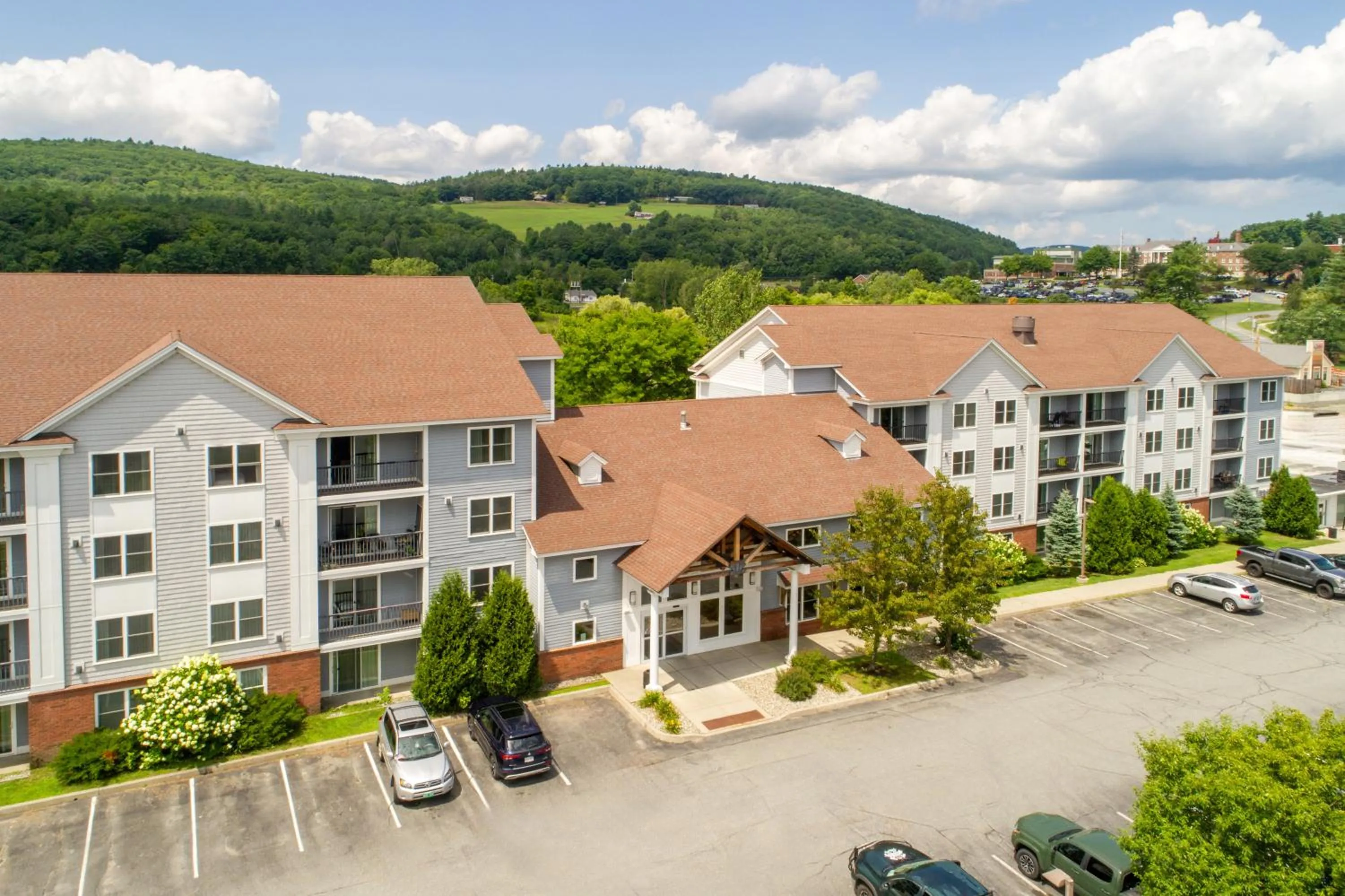 Bird's eye view in White River Inn & Suites
