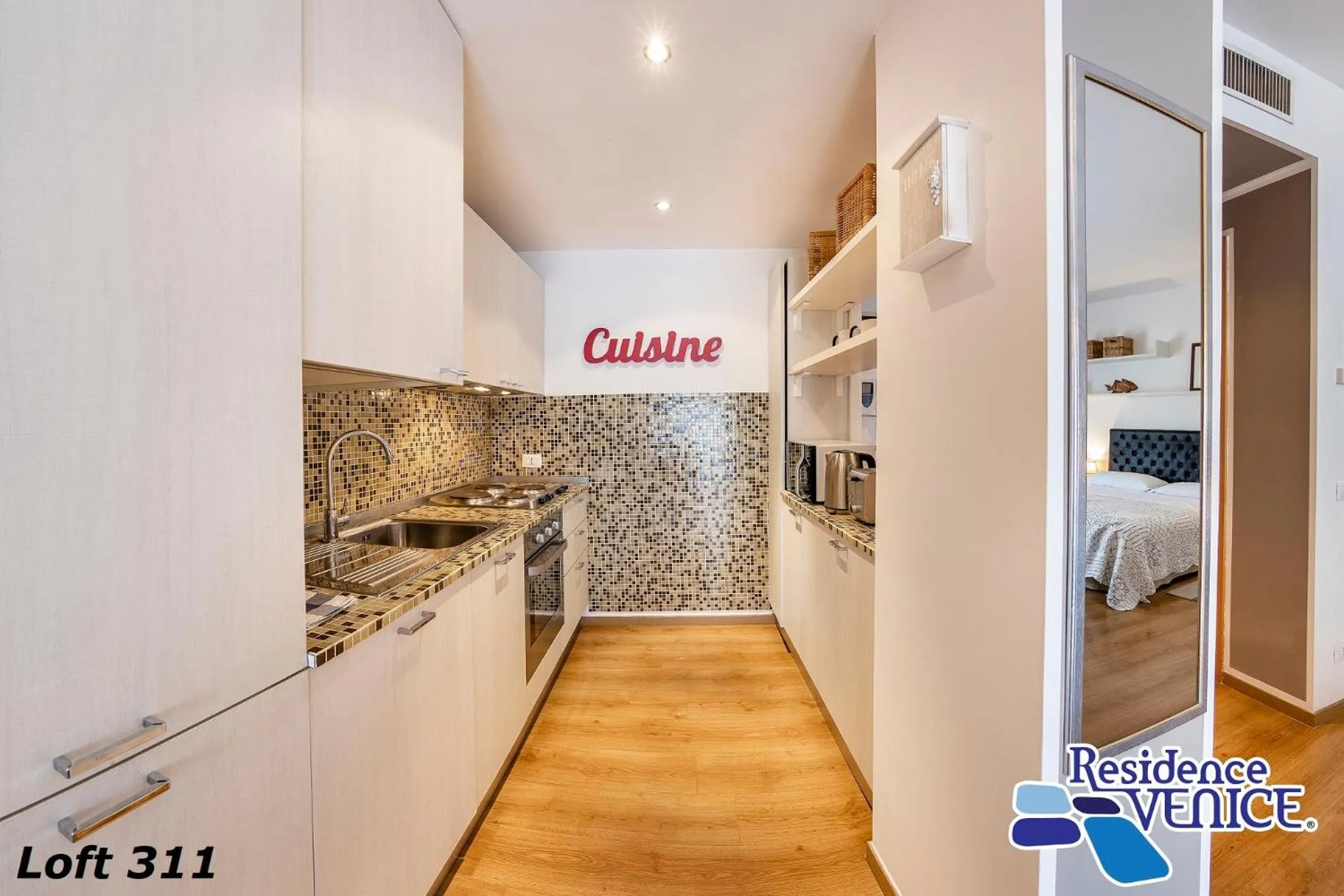 Kitchen or kitchenette in Residence Venice