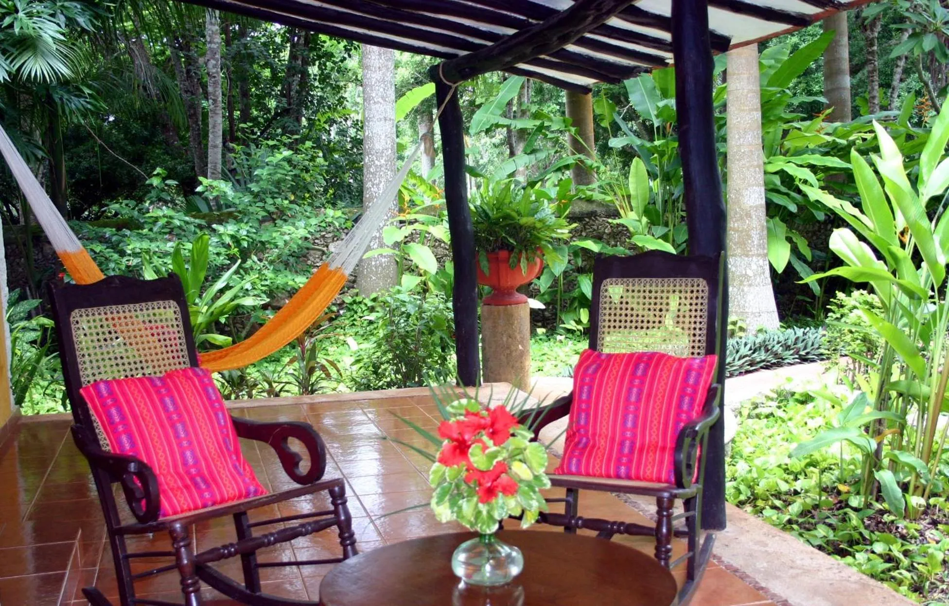 Balcony/Terrace in Hacienda Chichen Resort and Yaxkin Spa