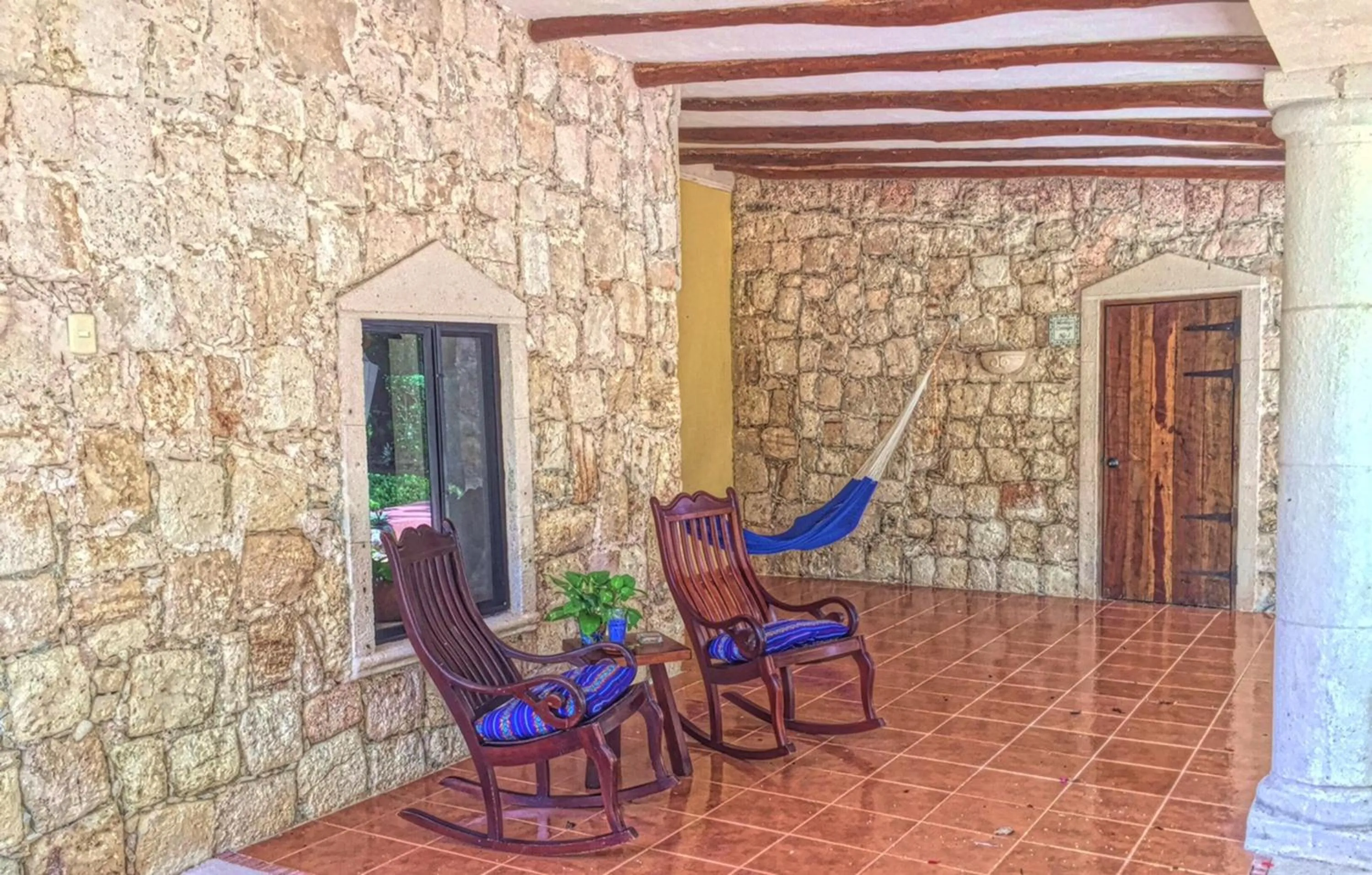 Patio in Hacienda Chichen Resort and Yaxkin Spa