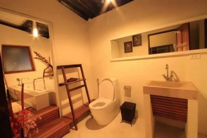 Bed in Chez Piera Resort