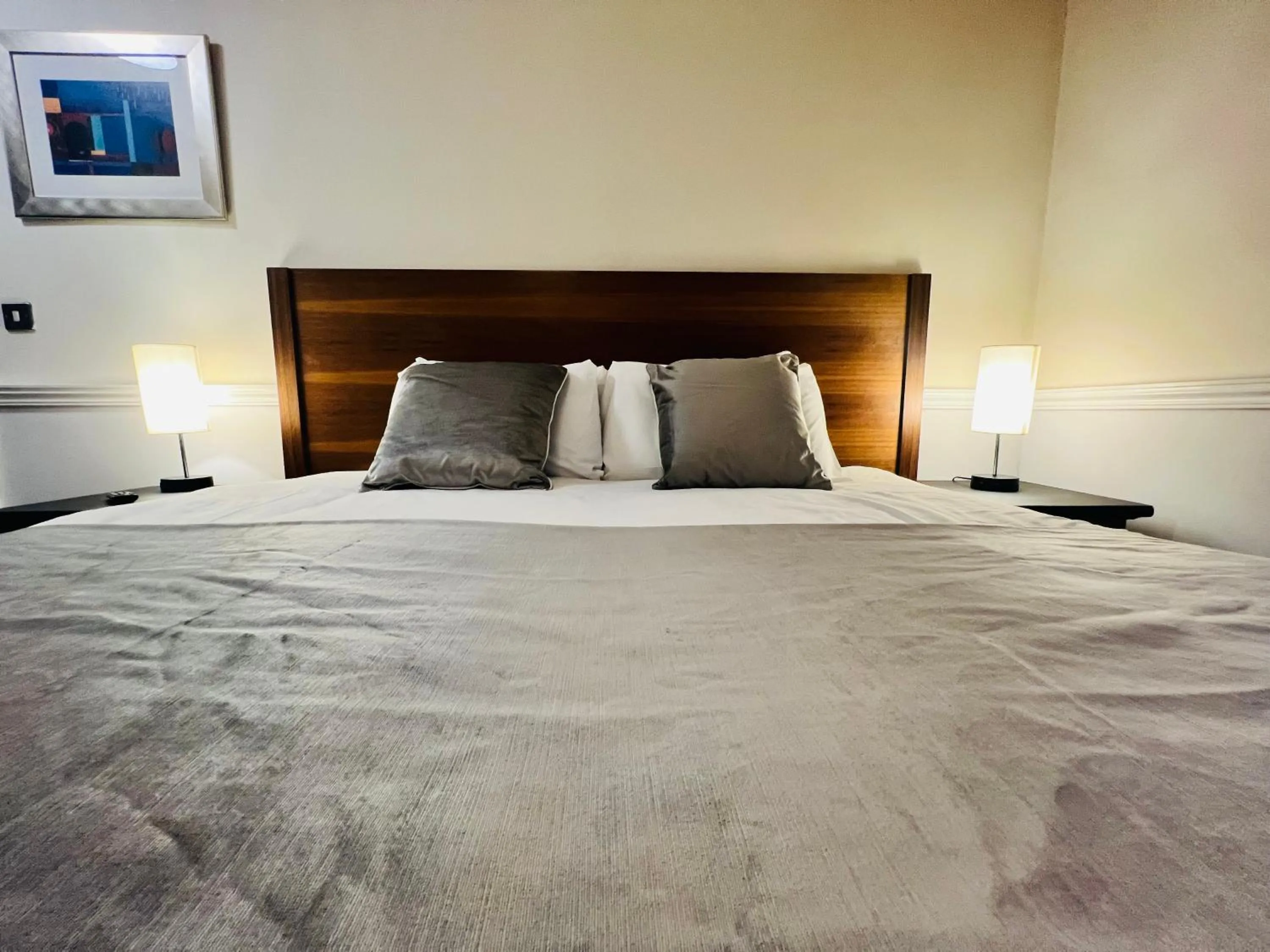 Bed in Hotel Cavendish