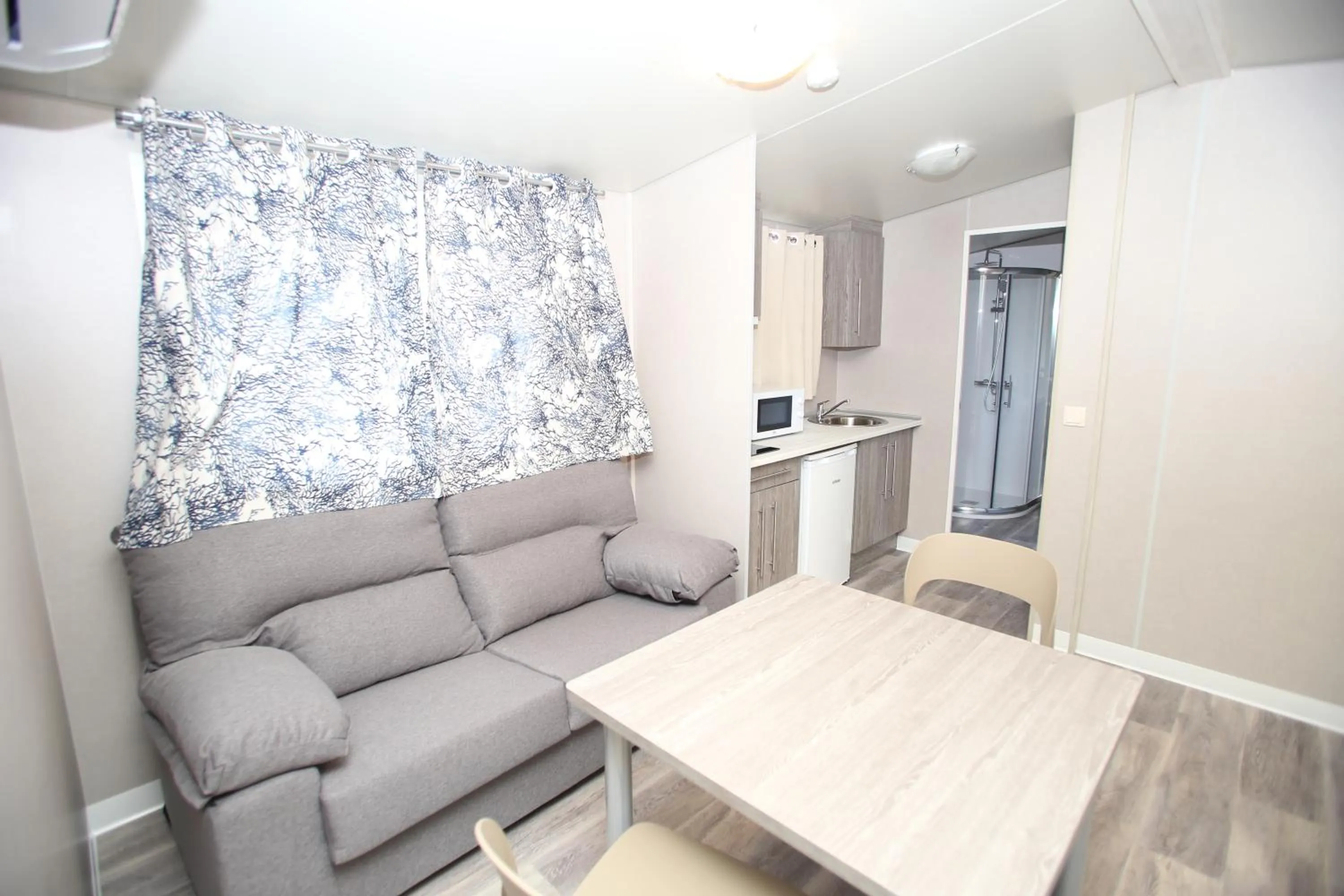 Living room in Bungalows y Mobil Homes Camping Regio