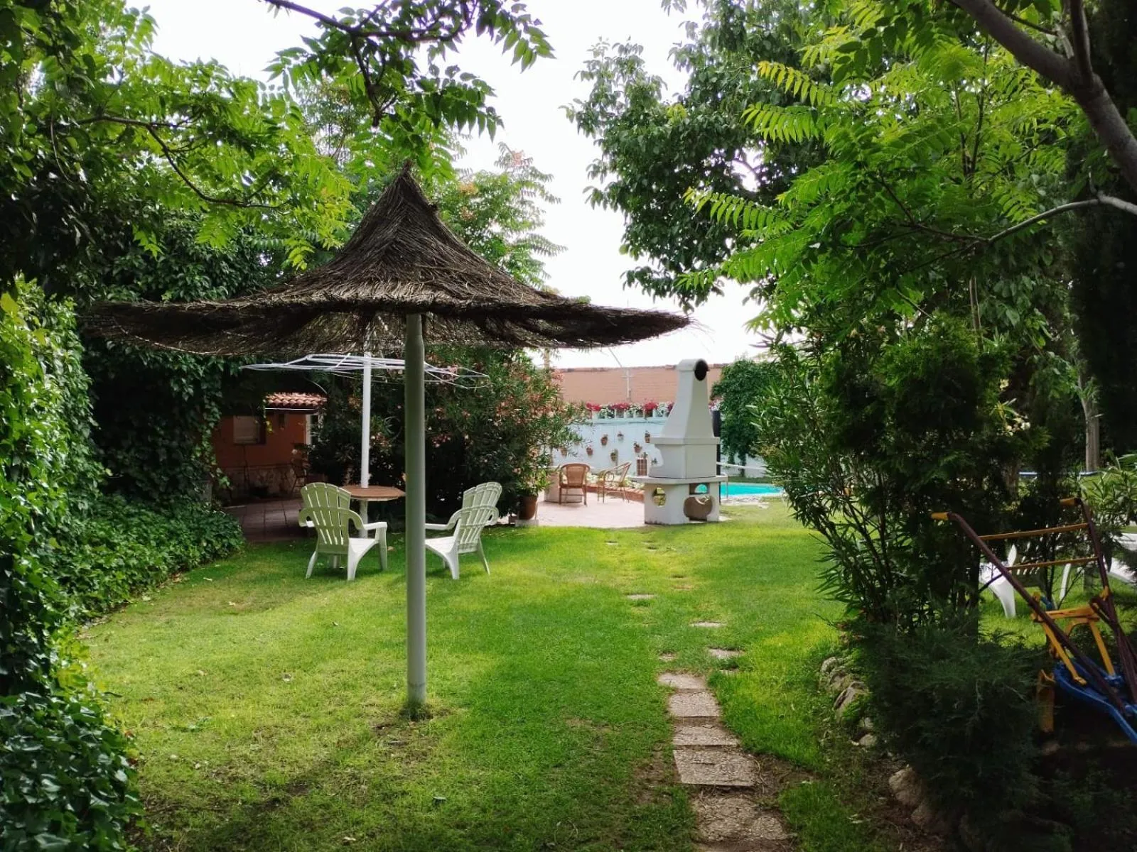 Garden in Hospedium Hacienda Las Cavas