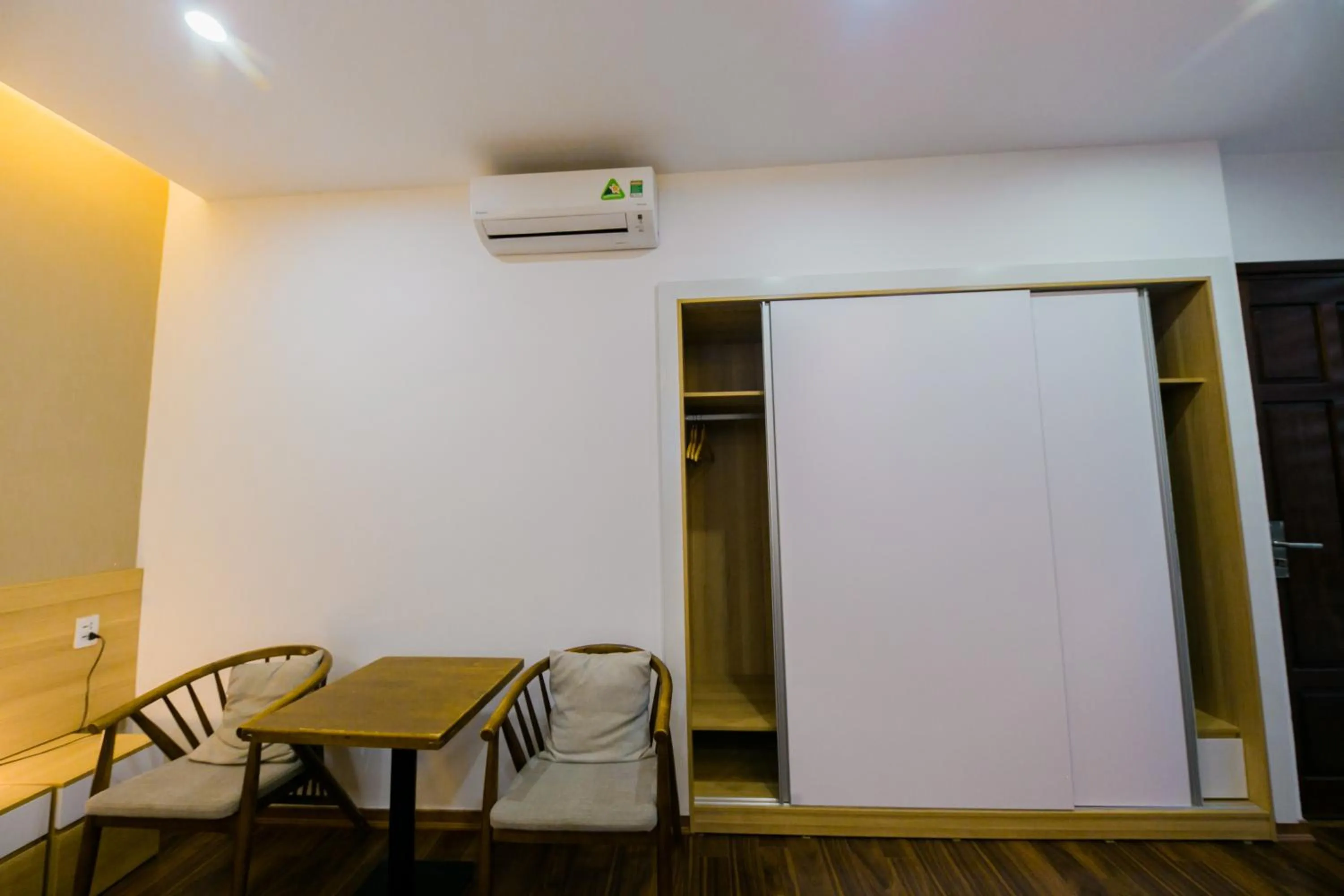 Seating area in Soleil House