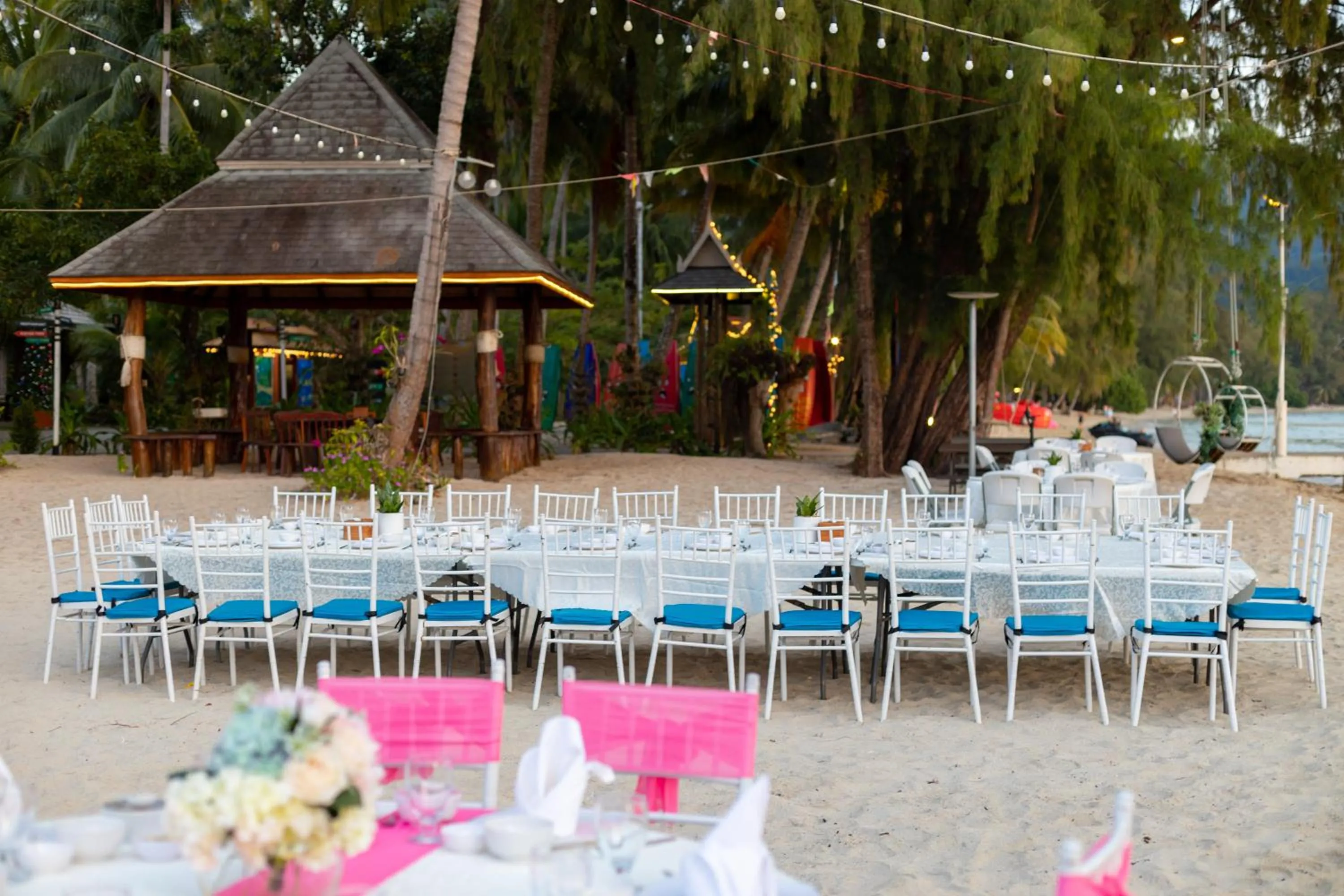 Dining area in Mafiya Resort