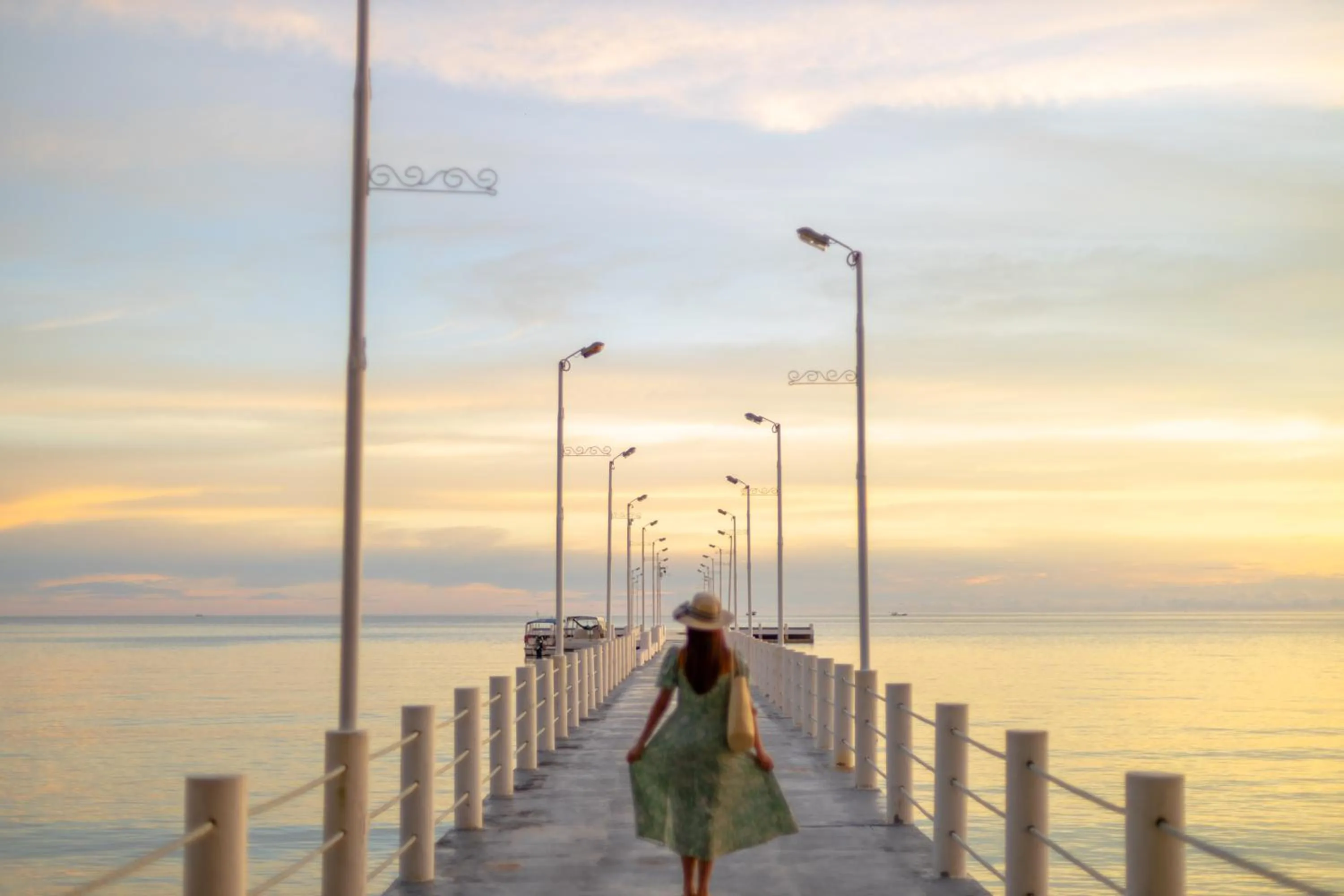 Sunset in Mafiya Resort