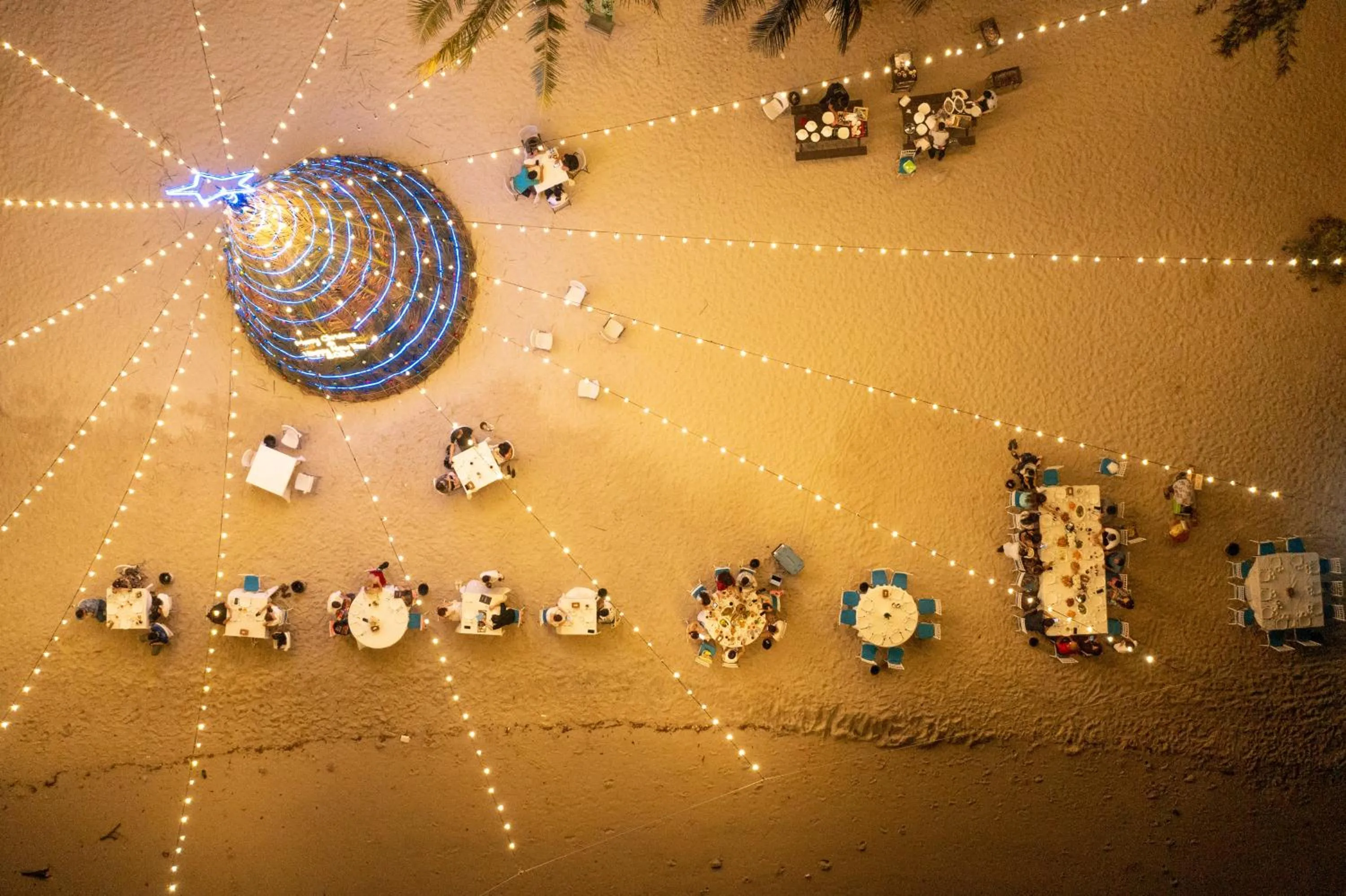Dining area in Mafiya Resort