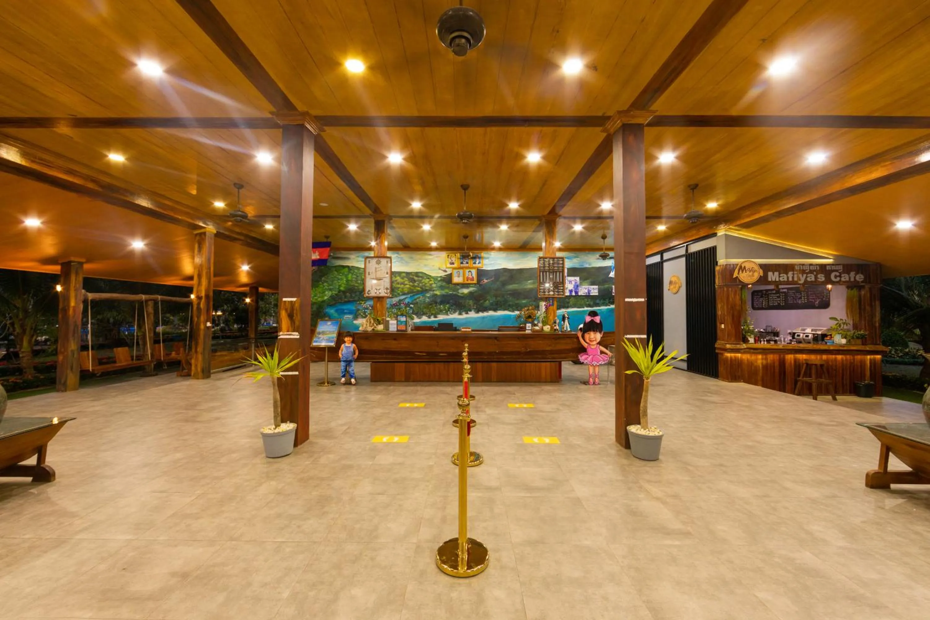 Lobby or reception in Mafiya Resort