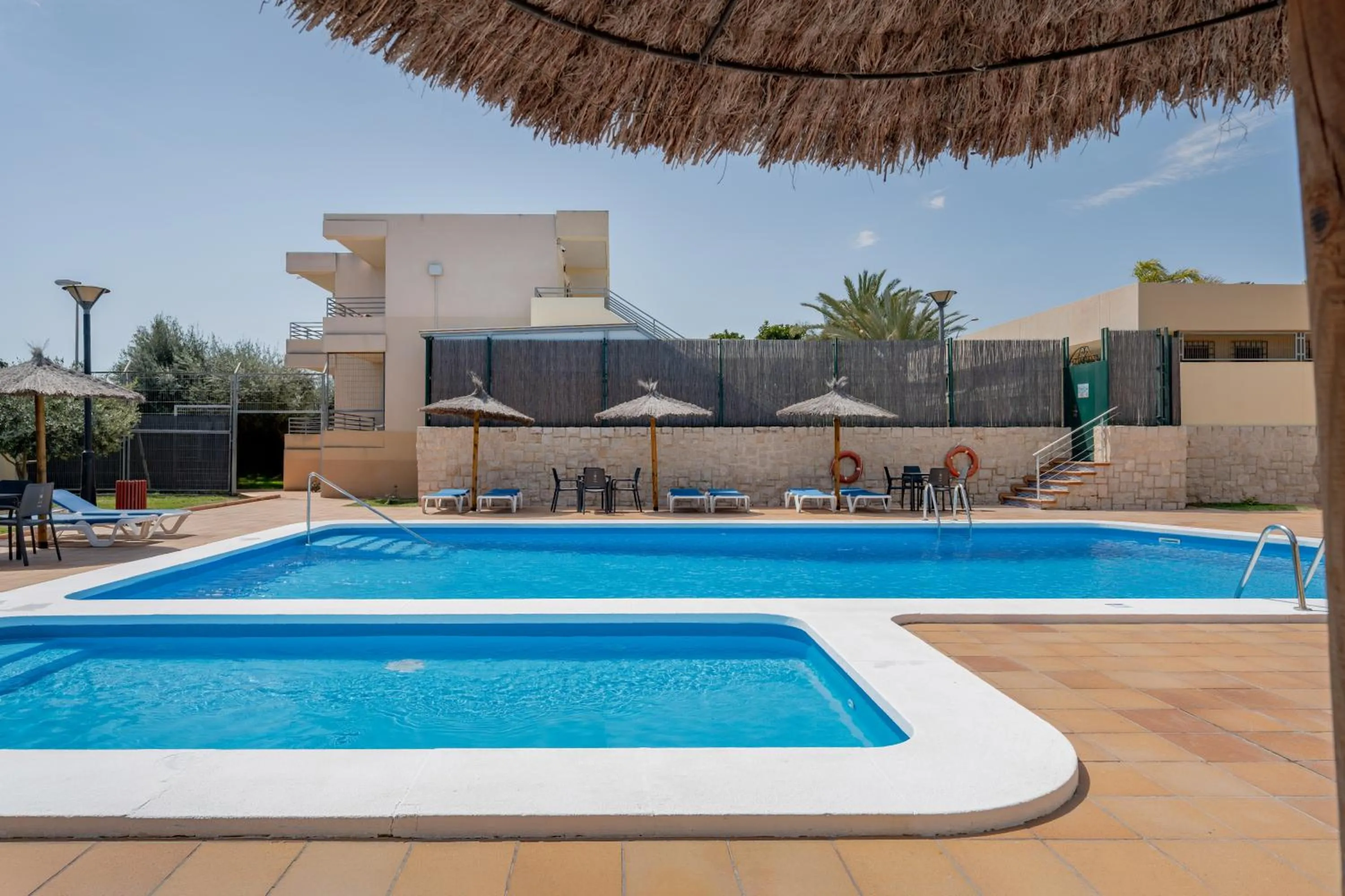 Swimming pool in Hospedium Hotel Abril