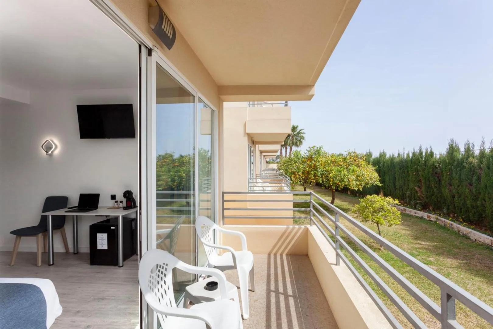 Garden in Hospedium Hotel Abril