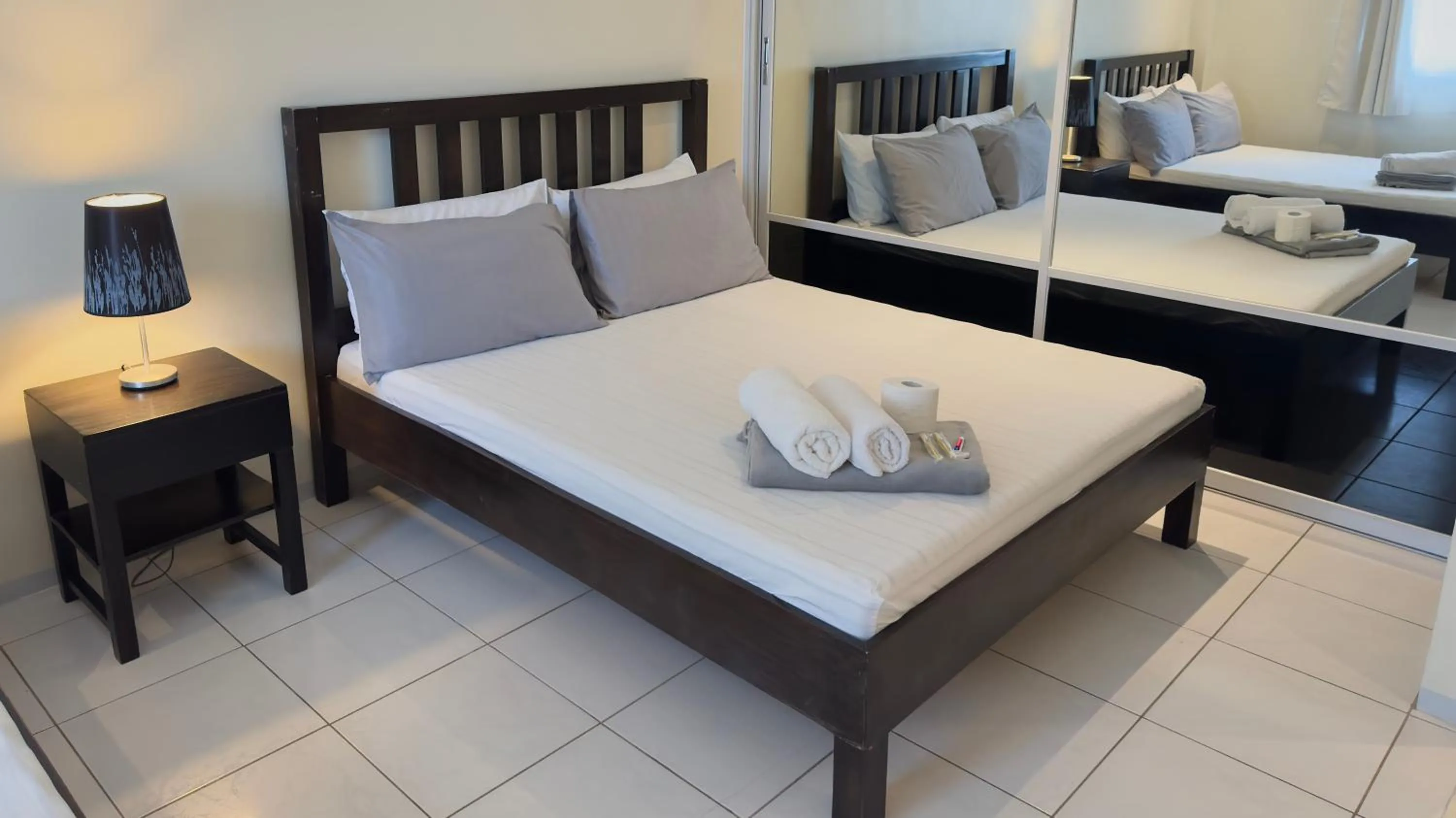 Bed in Victoria's Bed & Breakfast