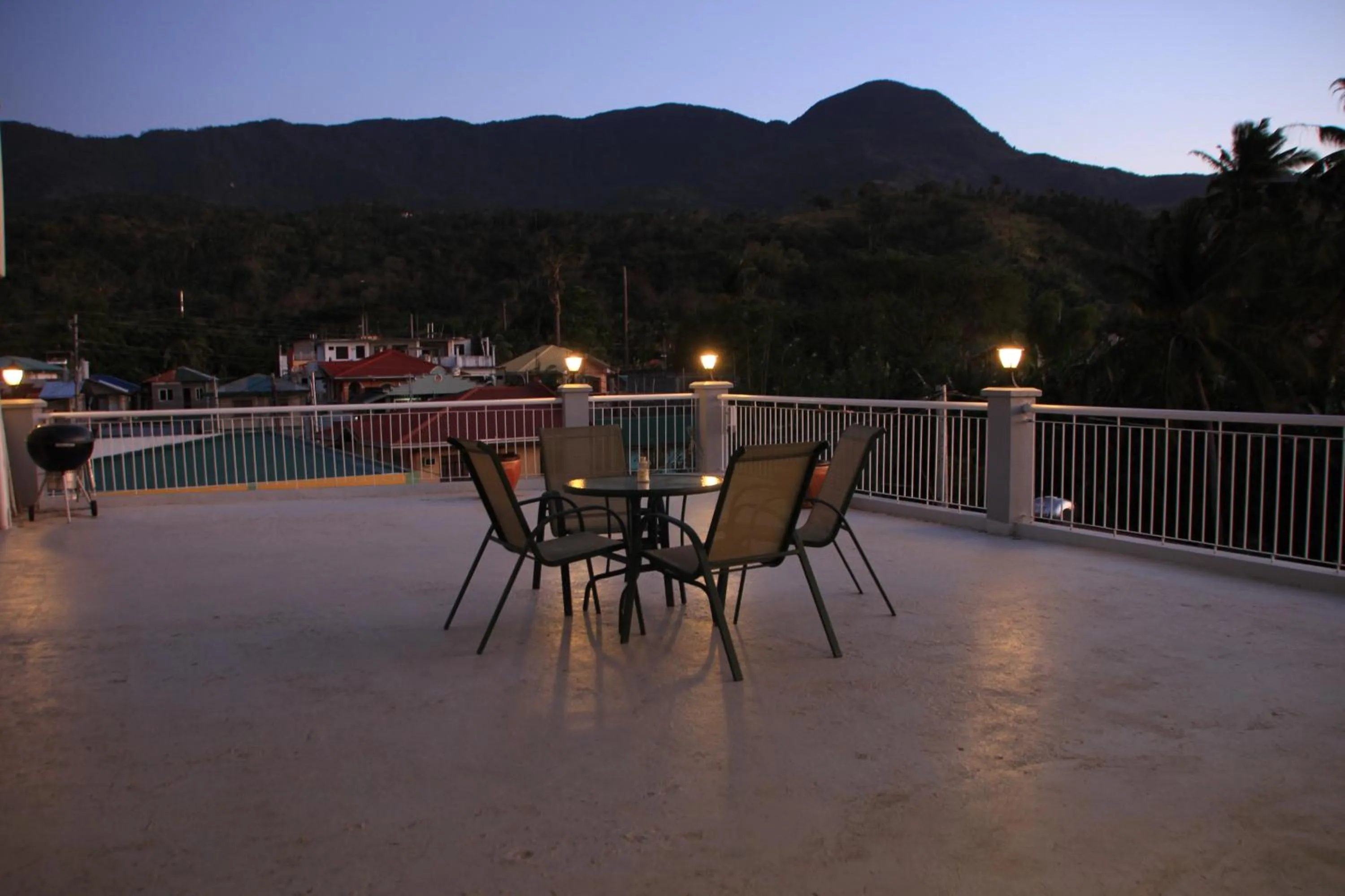 Patio in Victoria's Bed & Breakfast