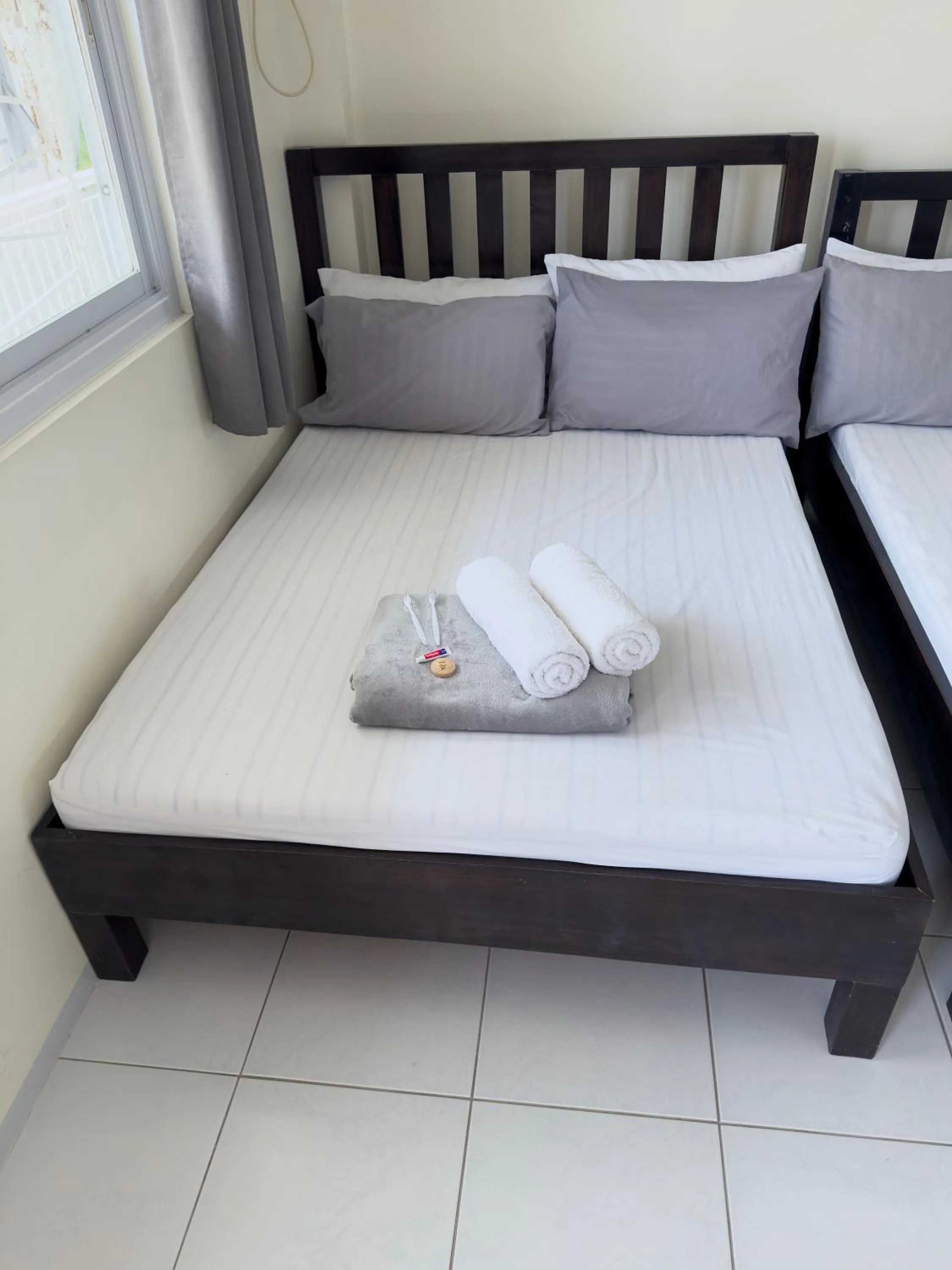 Bed in Victoria's Bed & Breakfast