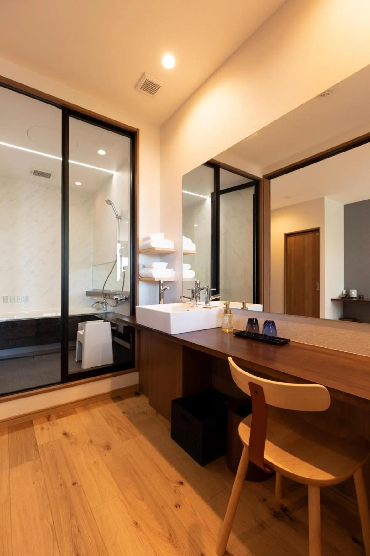 Bathroom in 宮島離れの宿 IBUKU -Miyajima Hanare no Yado IBUKU-