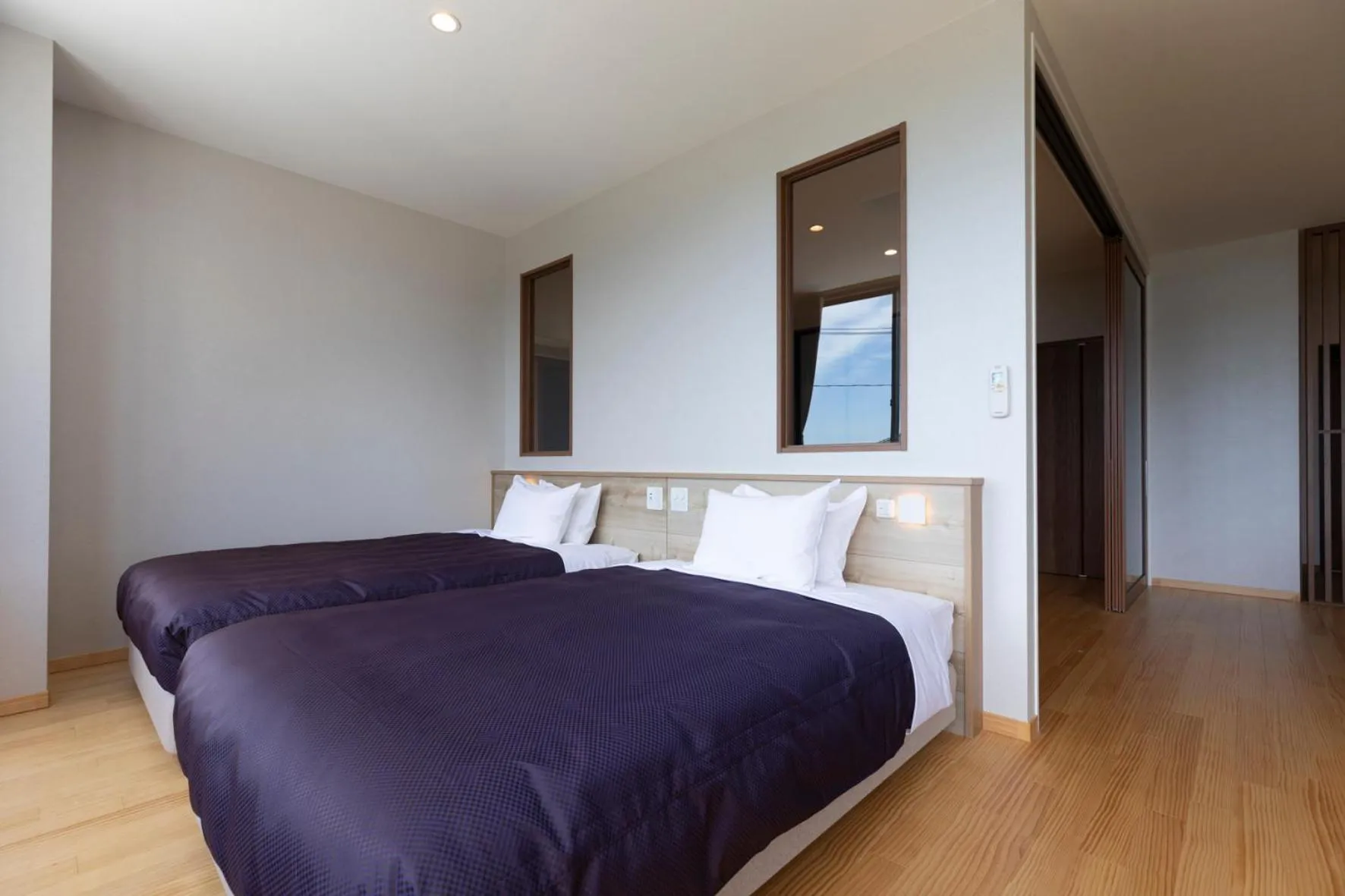 Living room, Bed in 宮島離れの宿 IBUKU -Miyajima Hanare no Yado IBUKU-