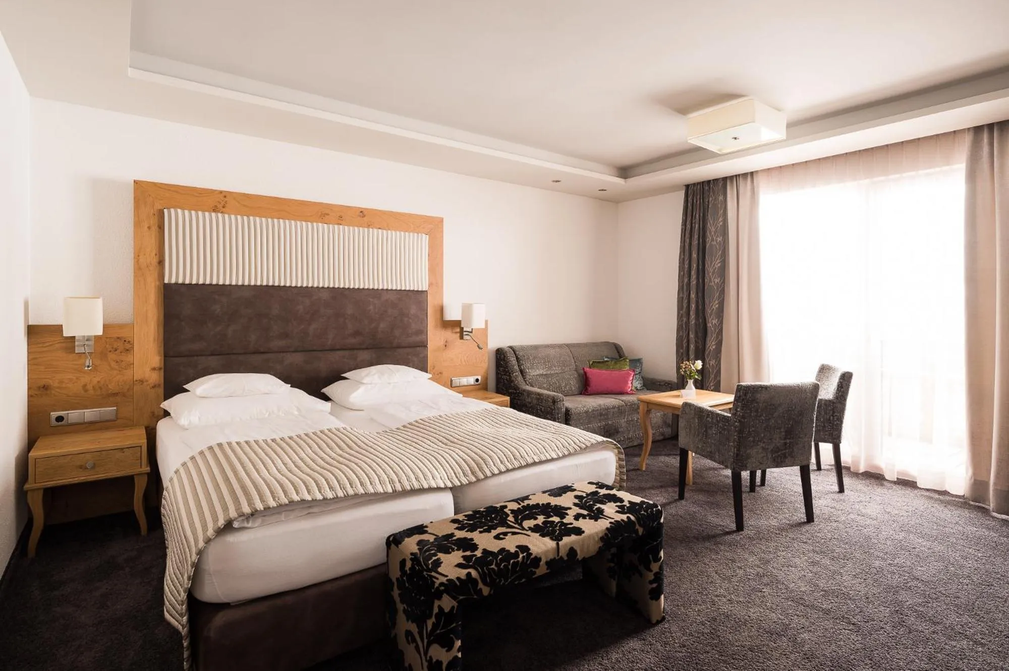 Bedroom, Bed in Hotel Seespitz