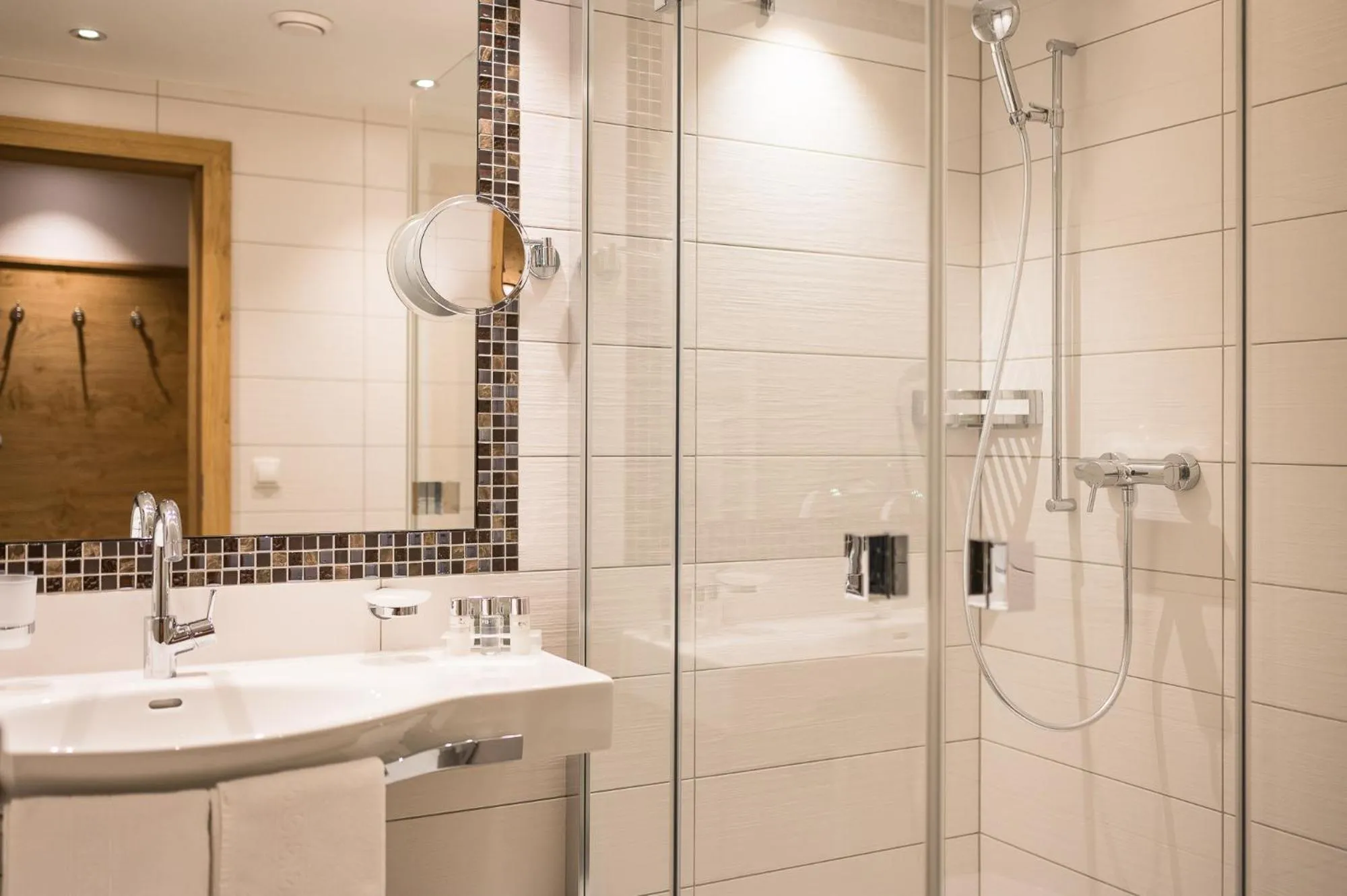 Bathroom in Hotel Seespitz