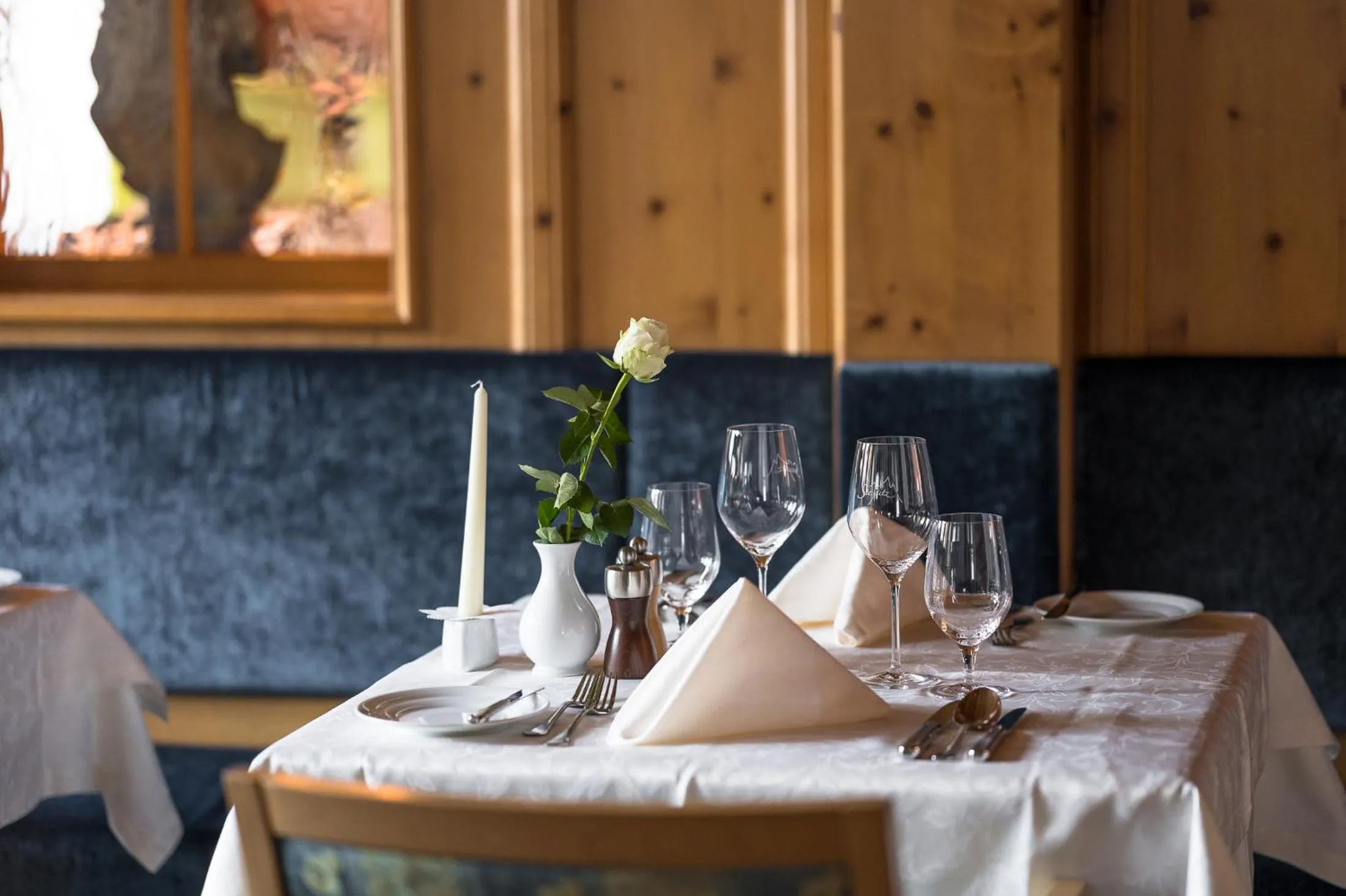 Restaurant/places to eat in Hotel Seespitz