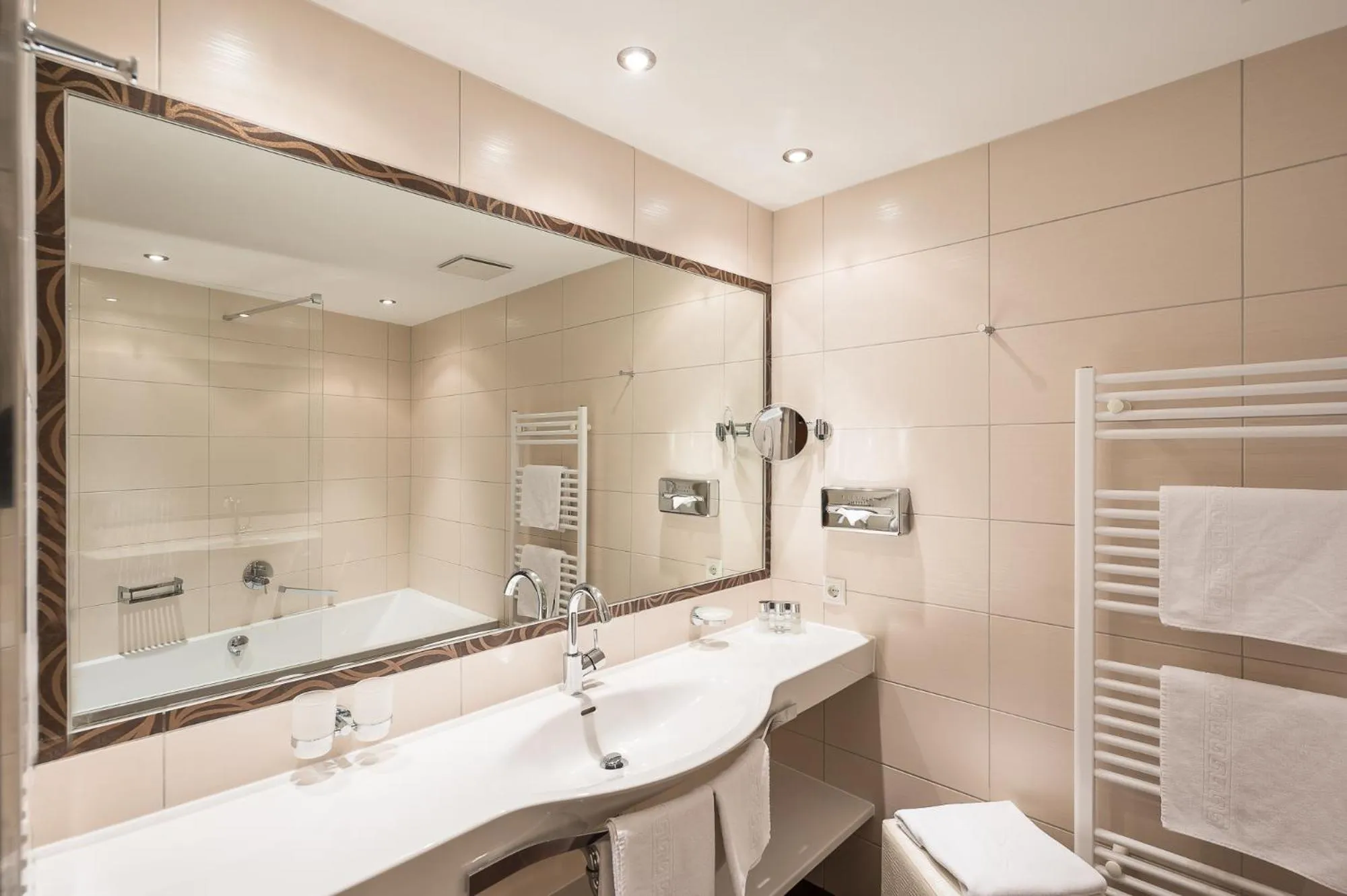 Bathroom in Hotel Seespitz