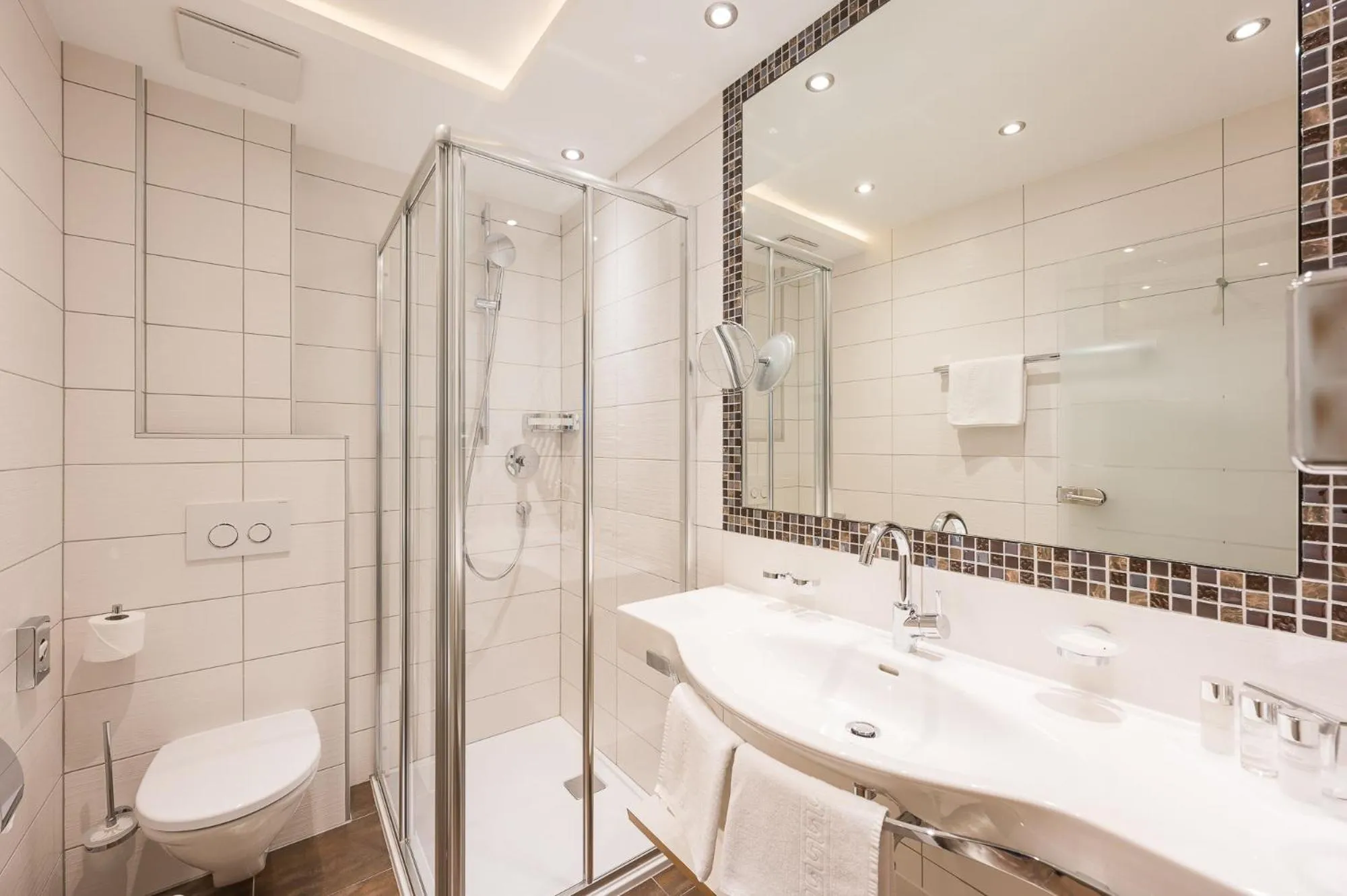 Bathroom in Hotel Seespitz