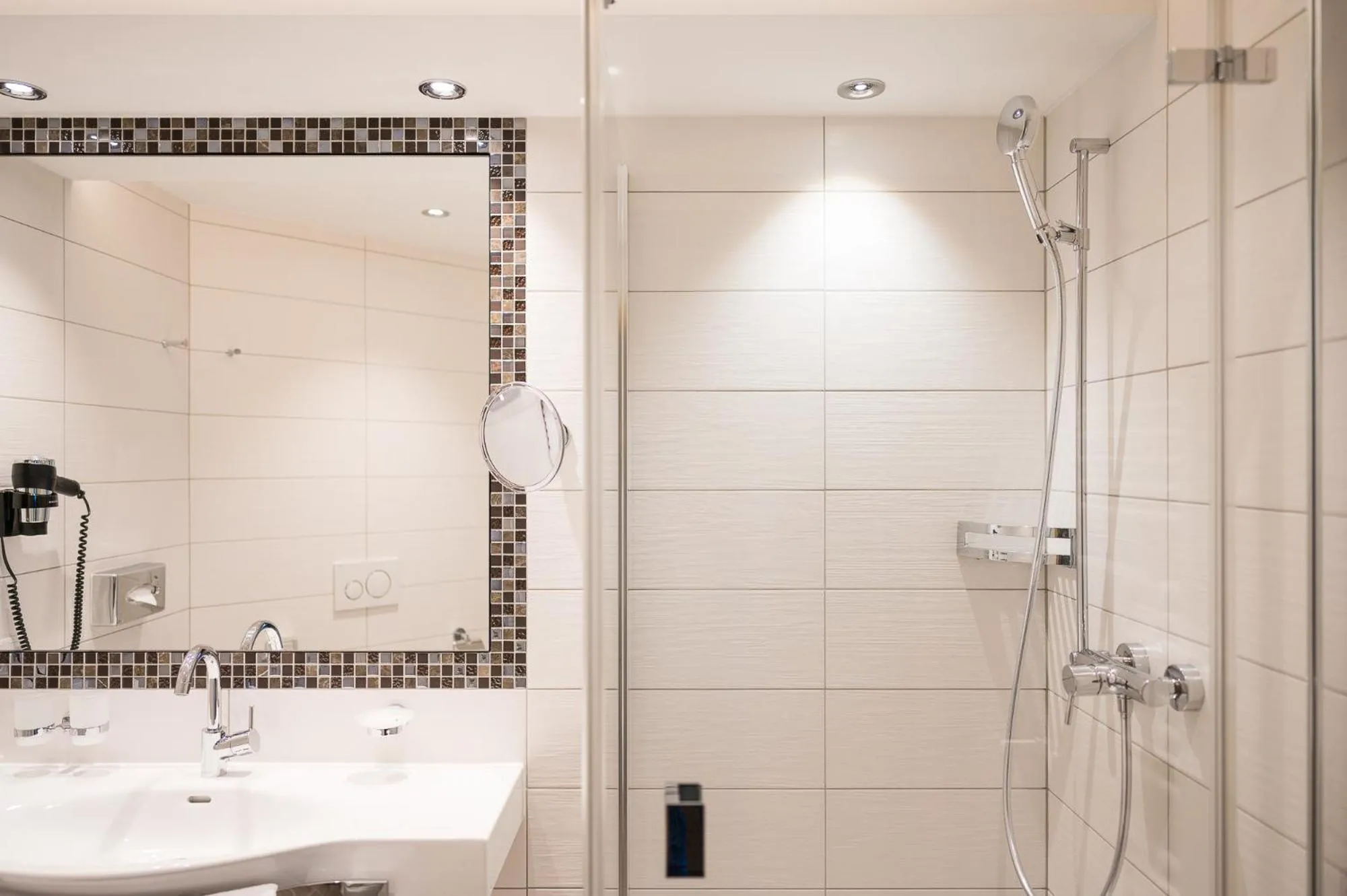 Bathroom in Hotel Seespitz