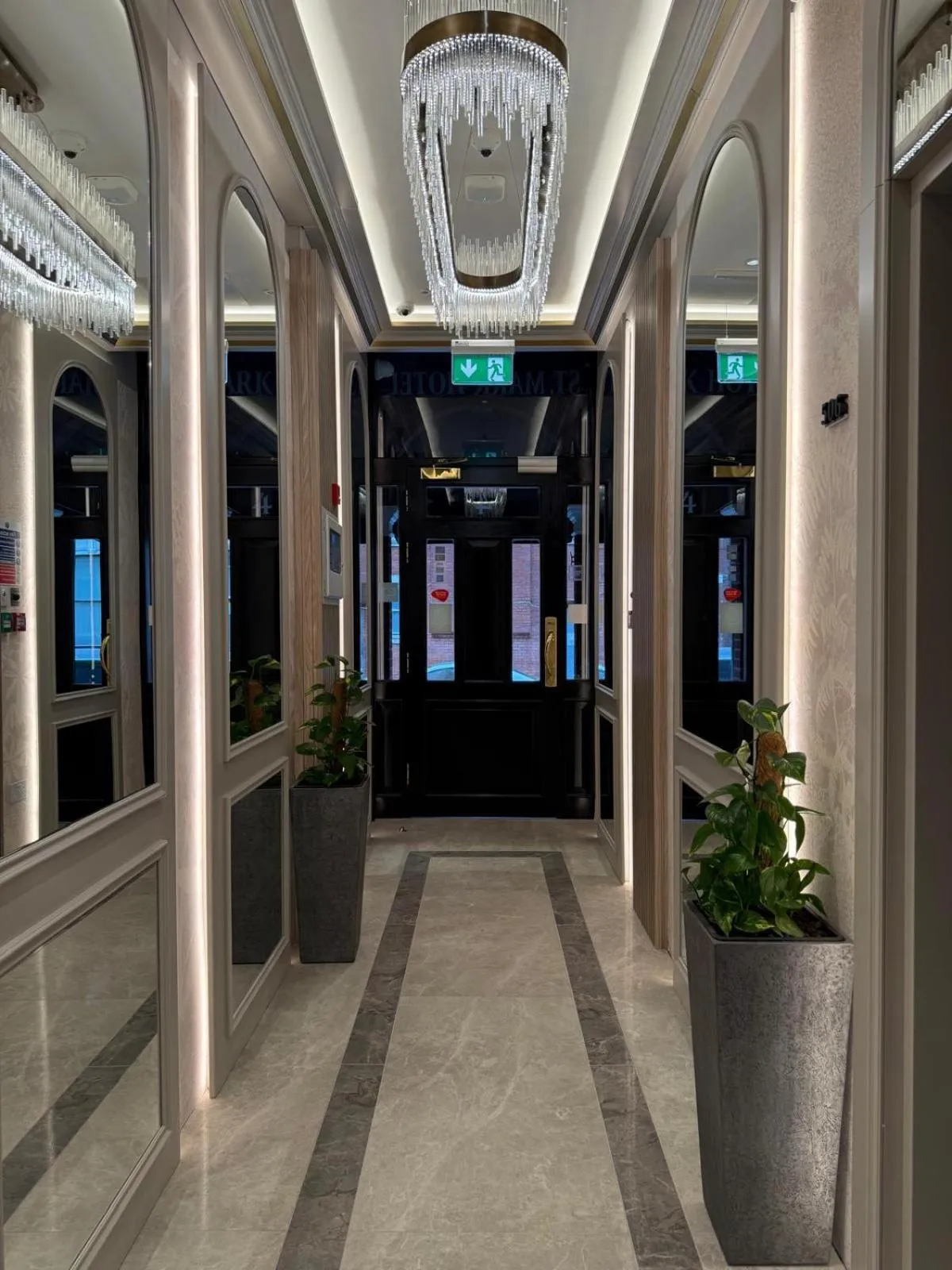 Lobby or reception in St Mark's - Merit Hotels