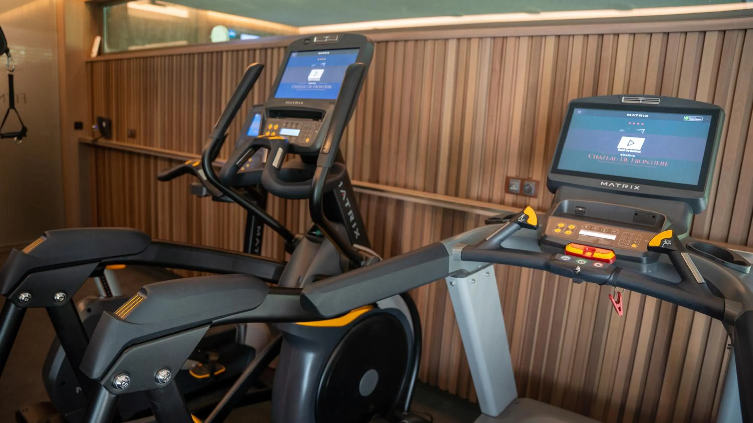 Fitness centre/facilities in HOTEL Hraniční zámeček