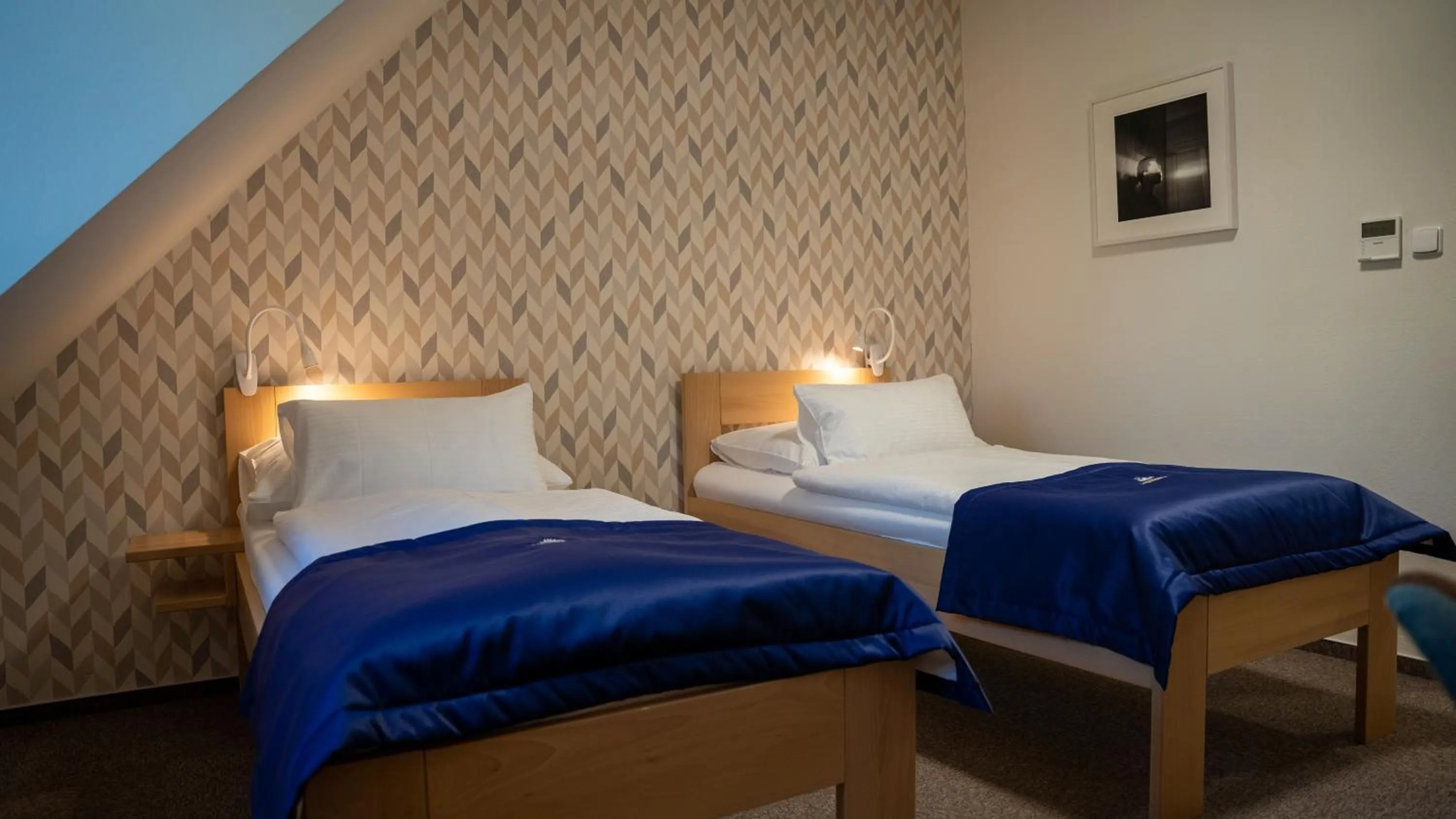 Bed in HOTEL Hraniční zámeček