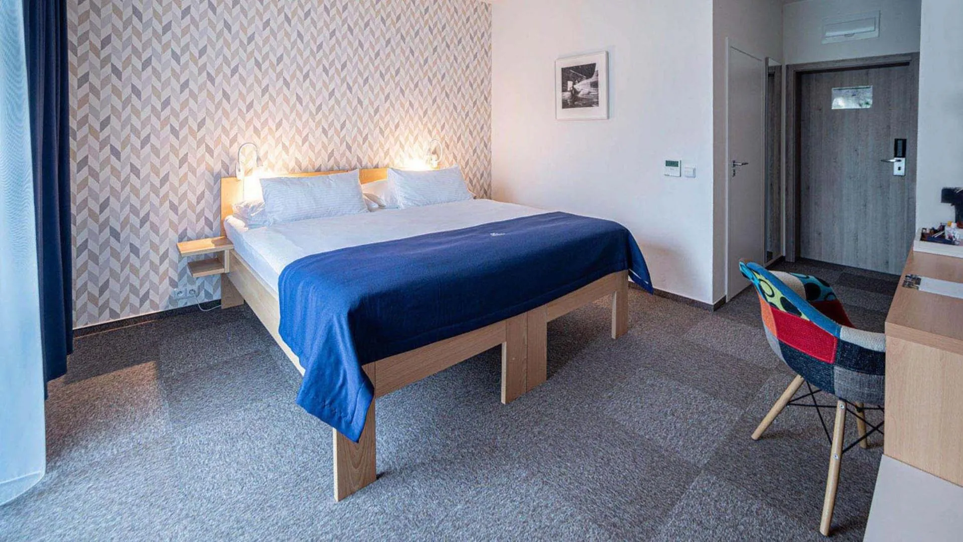 Bed in HOTEL Hraniční zámeček